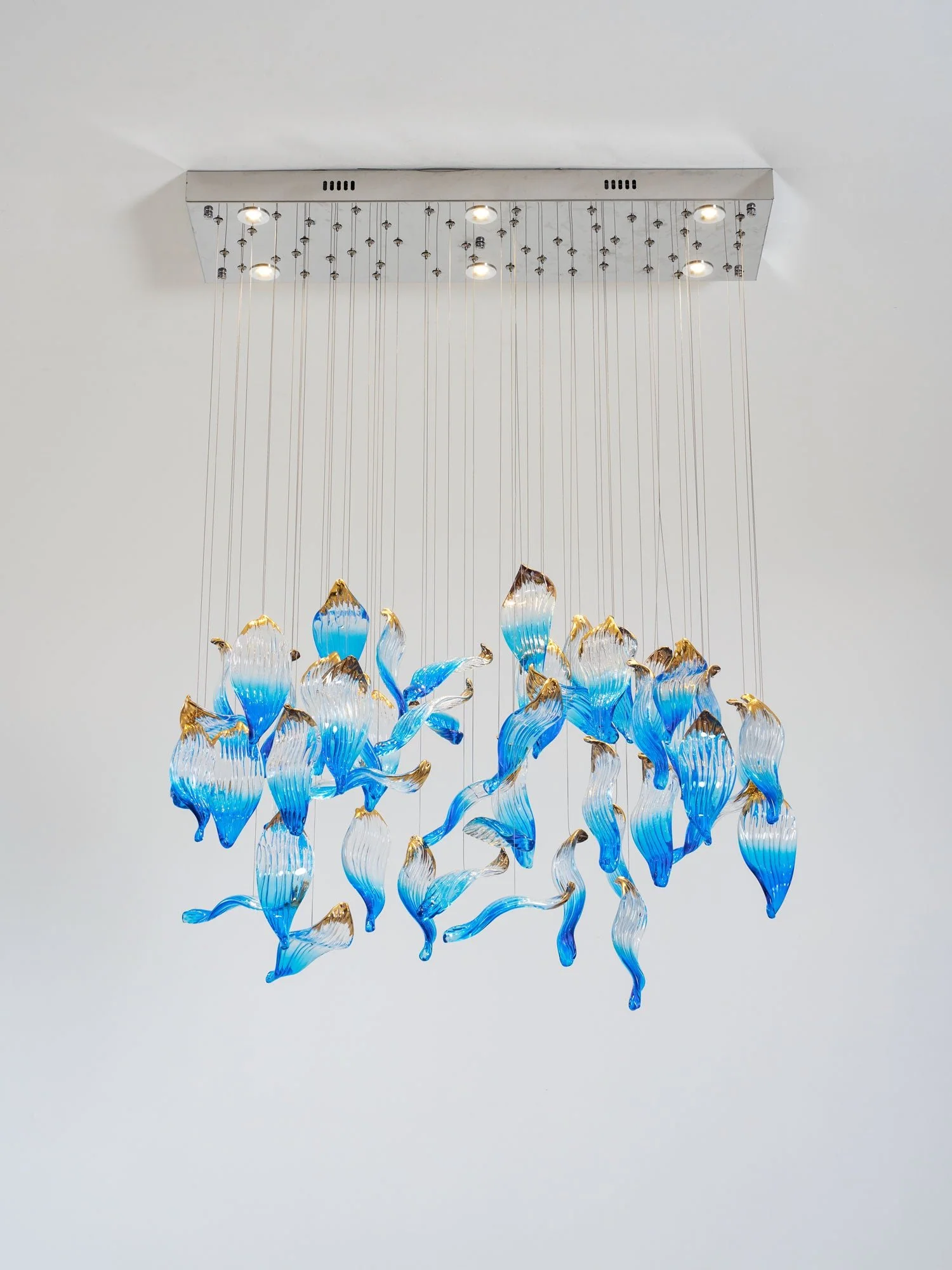 Ocean Drift Blown Glass Customize Chandelier - Image 41
