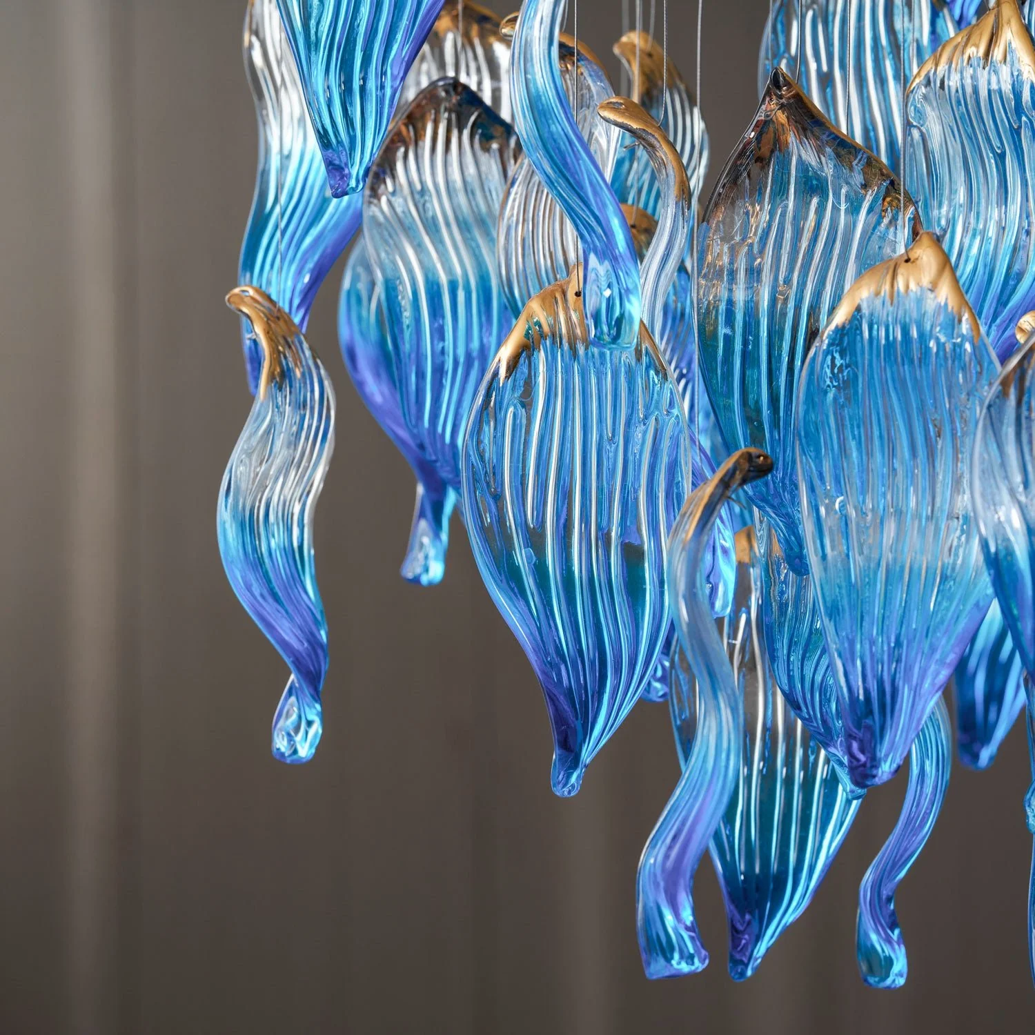 Ocean Drift Blown Glass Customize Chandelier - Image 6