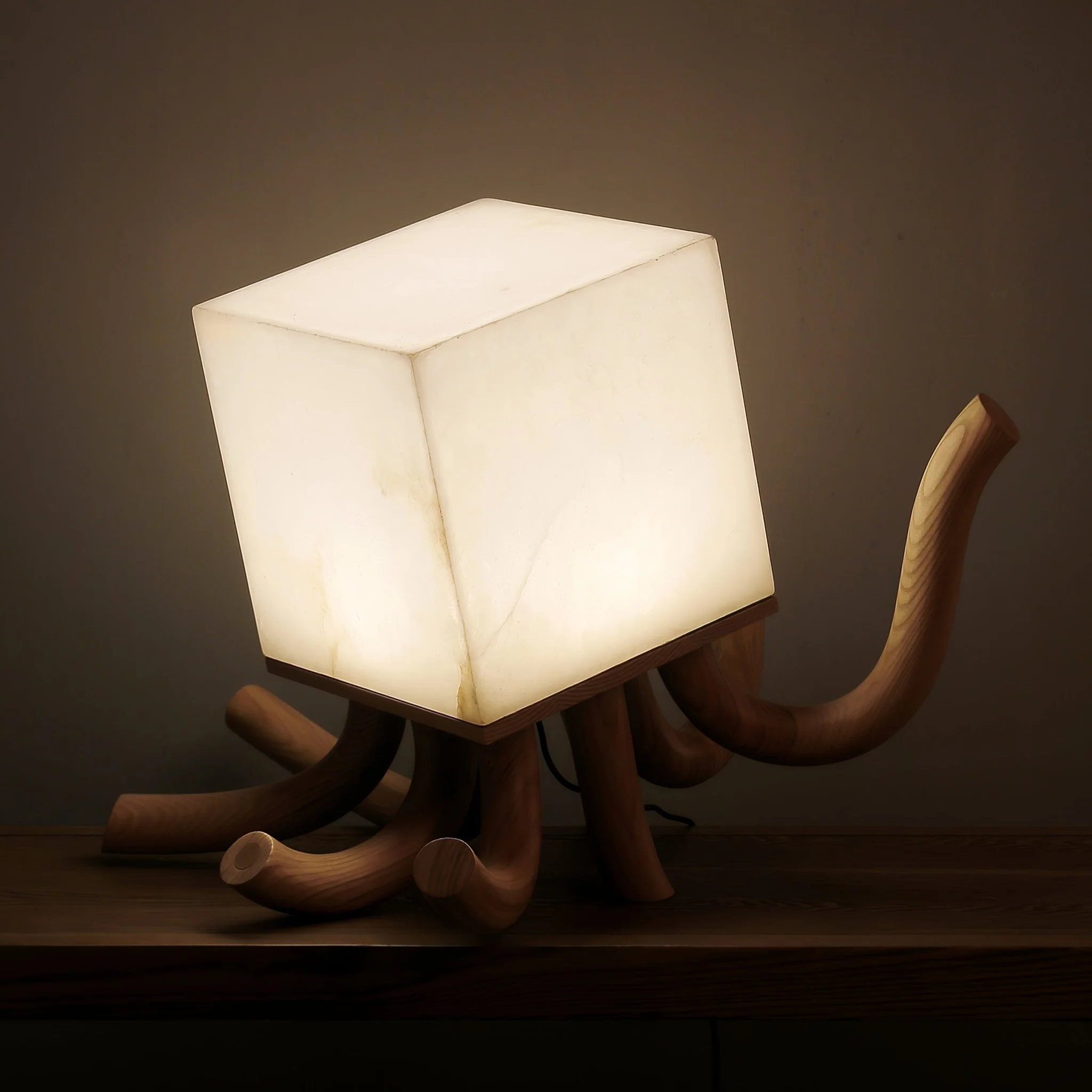 Octavia Alabaster Table Lamp - Image 4