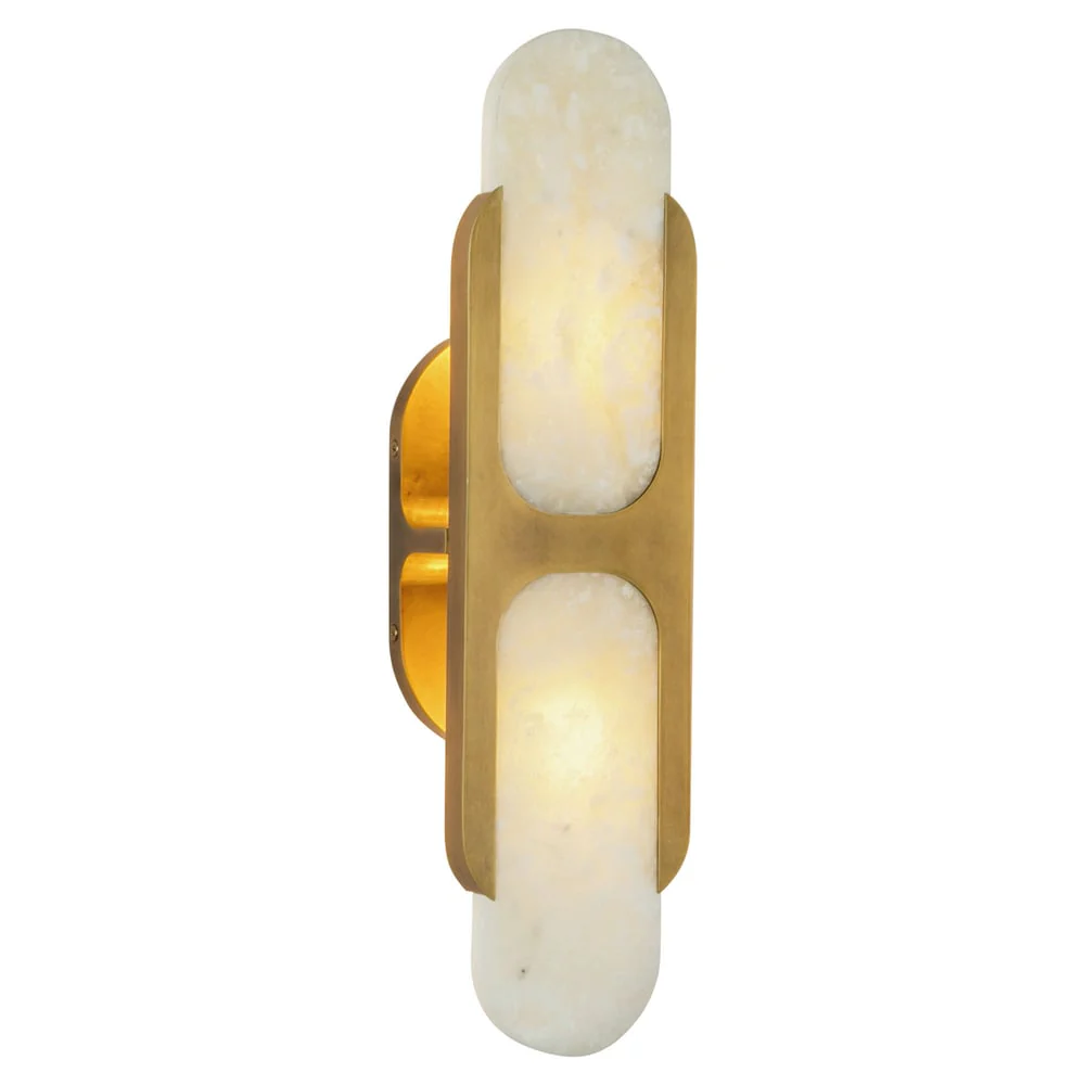 Odin Alabaster Wall Sconce - Image 14