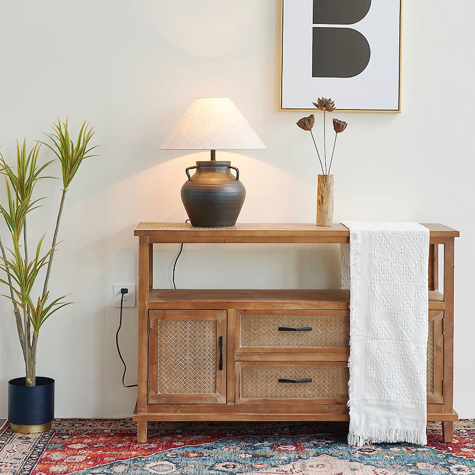Old Wine Pot Table Lamp - Image 4