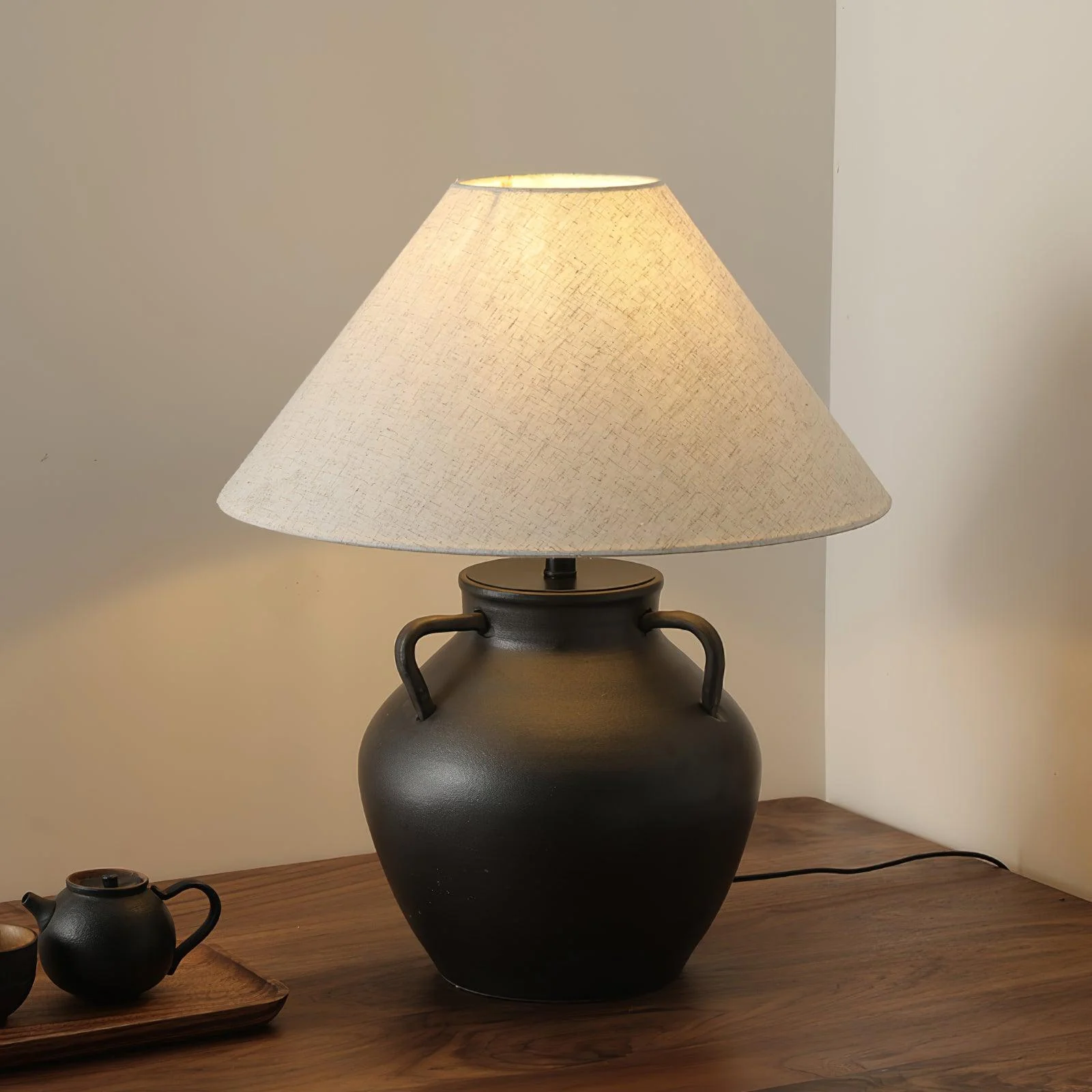 Old Wine Pot Table Lamp - Image 9