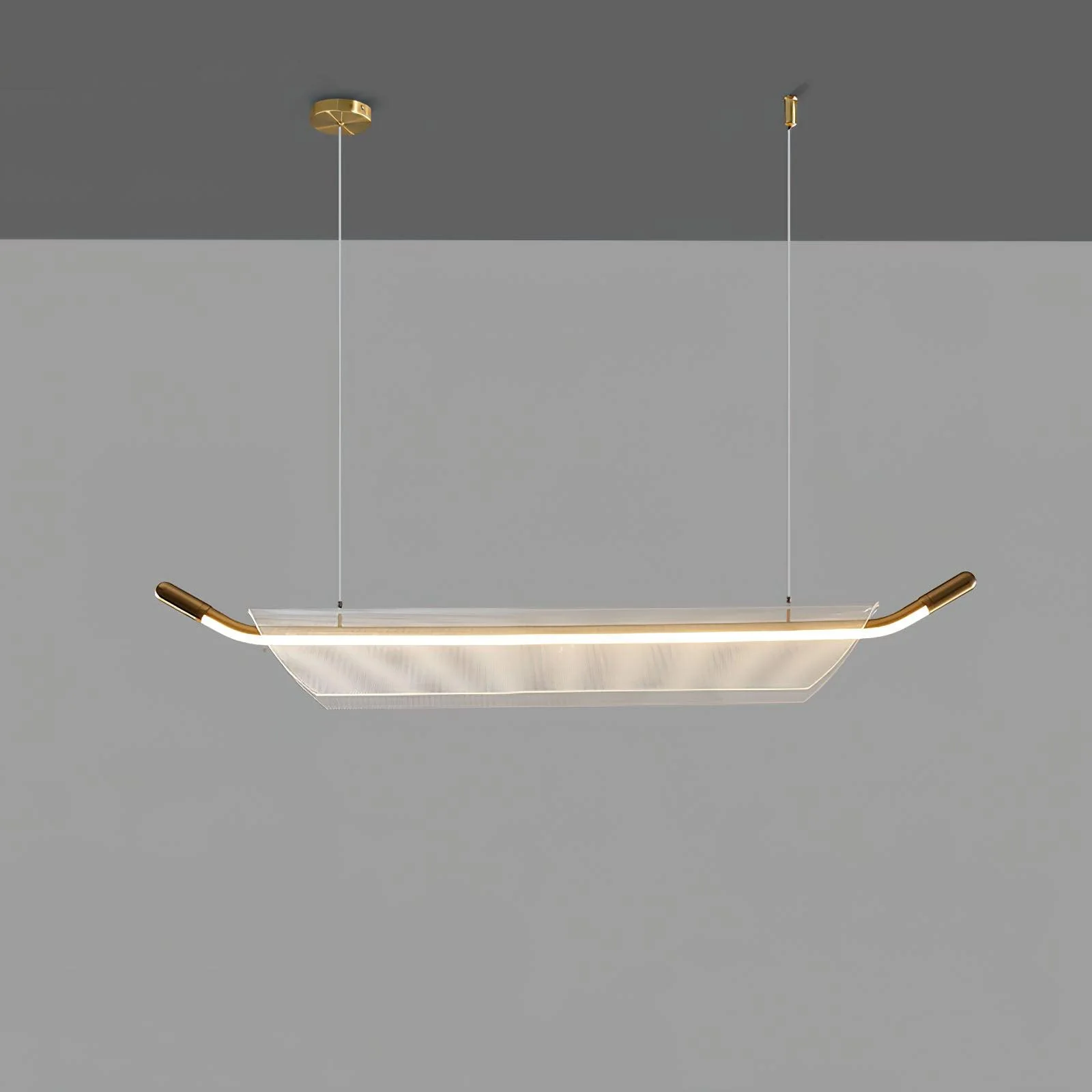 One Word Acrylic Pendant Light - Image 13