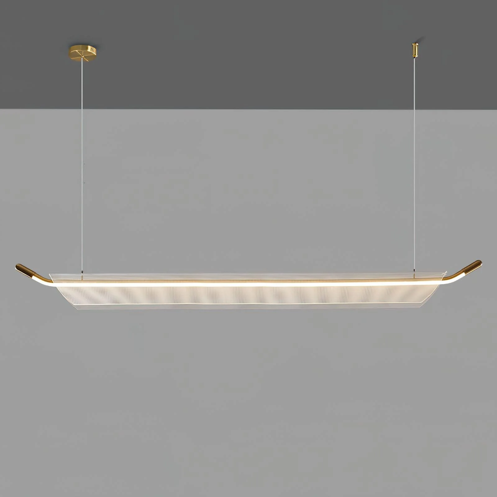 One Word Acrylic Pendant Light - Image 15