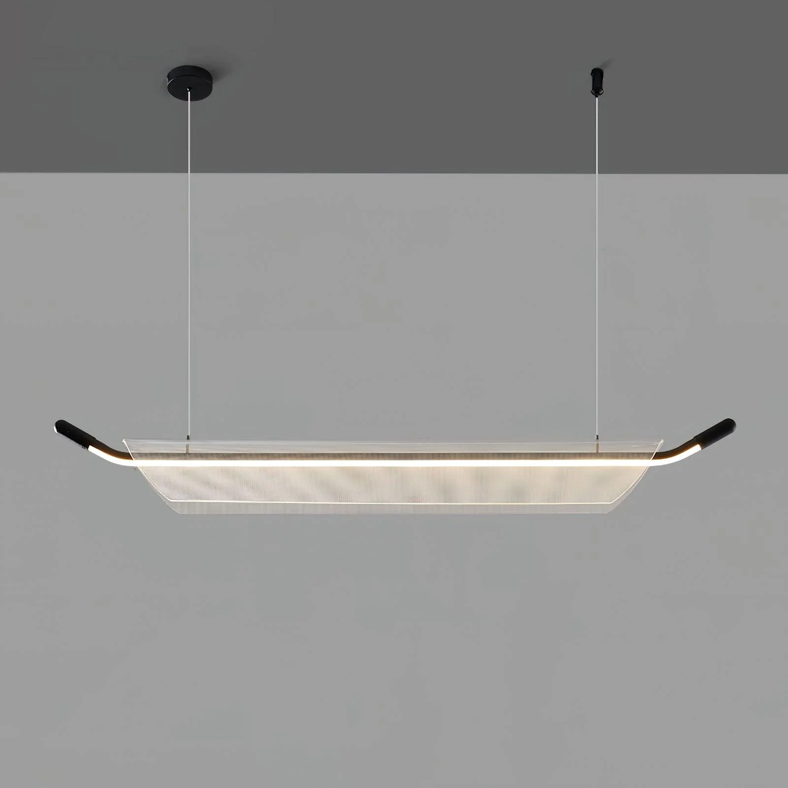 One Word Acrylic Pendant Light - Image 17
