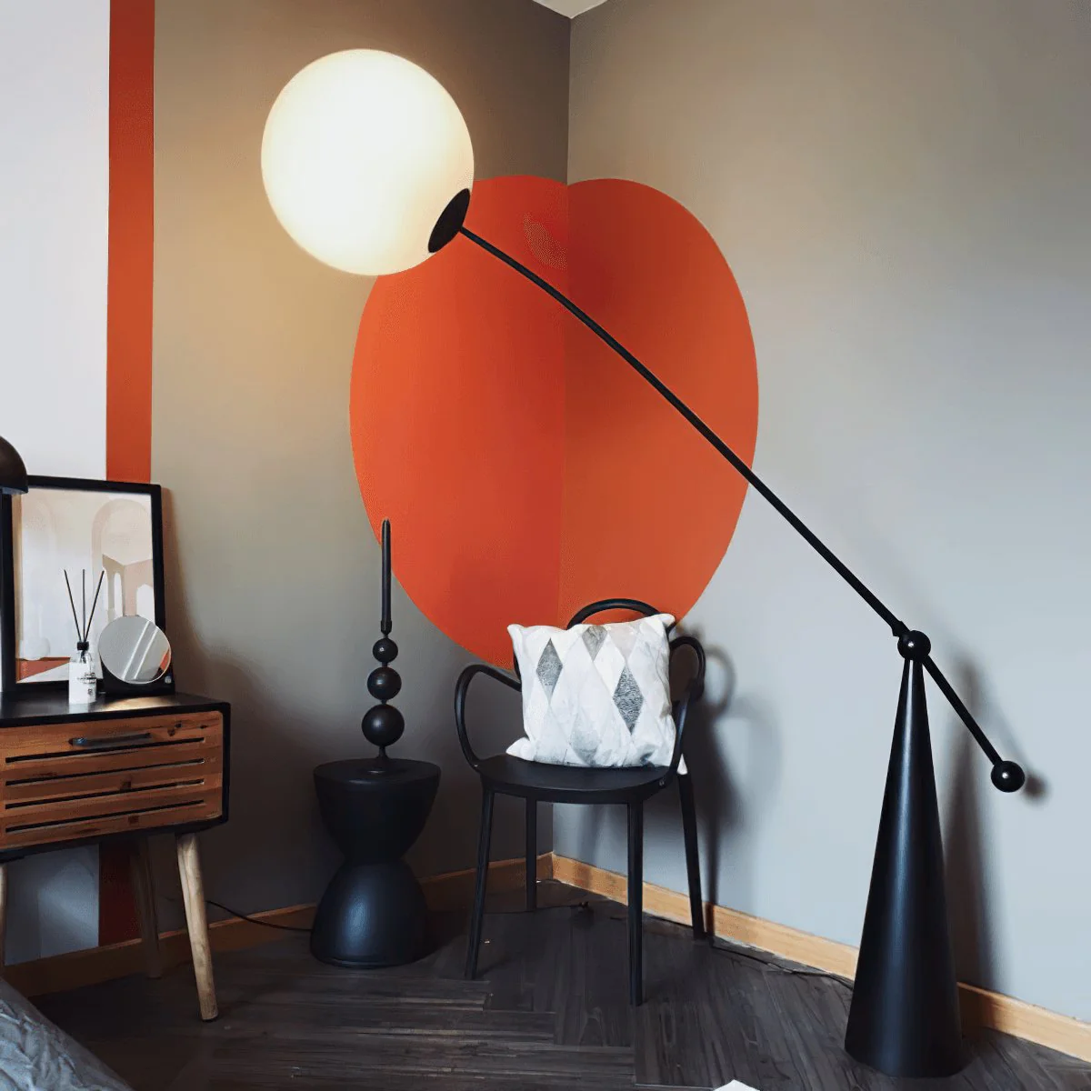 Opal Arc Floor Lamp - Image 10