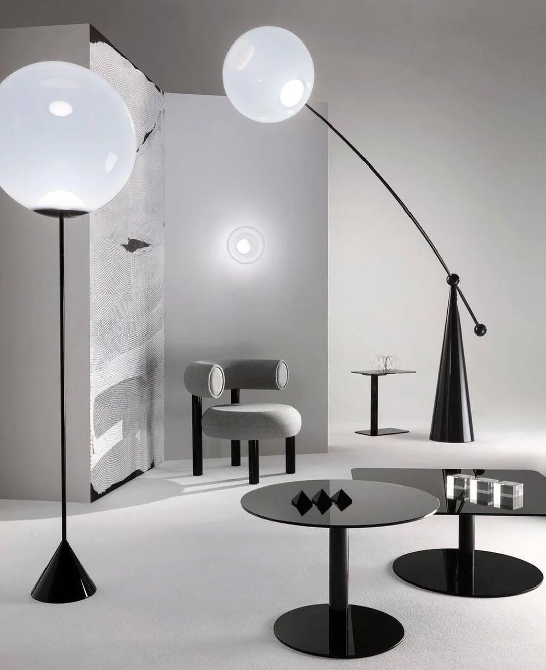 Opal Arc Floor Lamp - Image 43