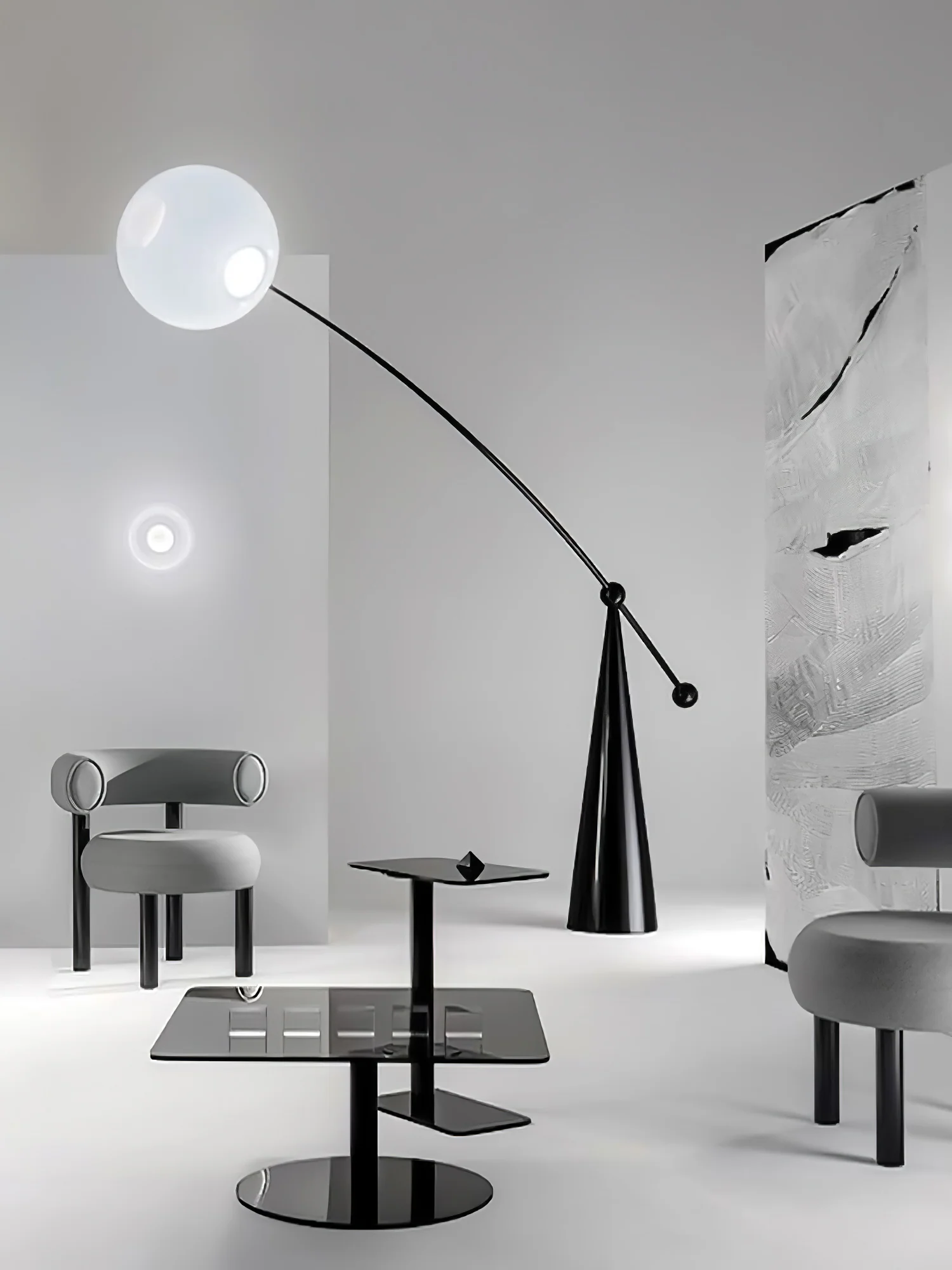 Opal Arc Floor Lamp - Image 55