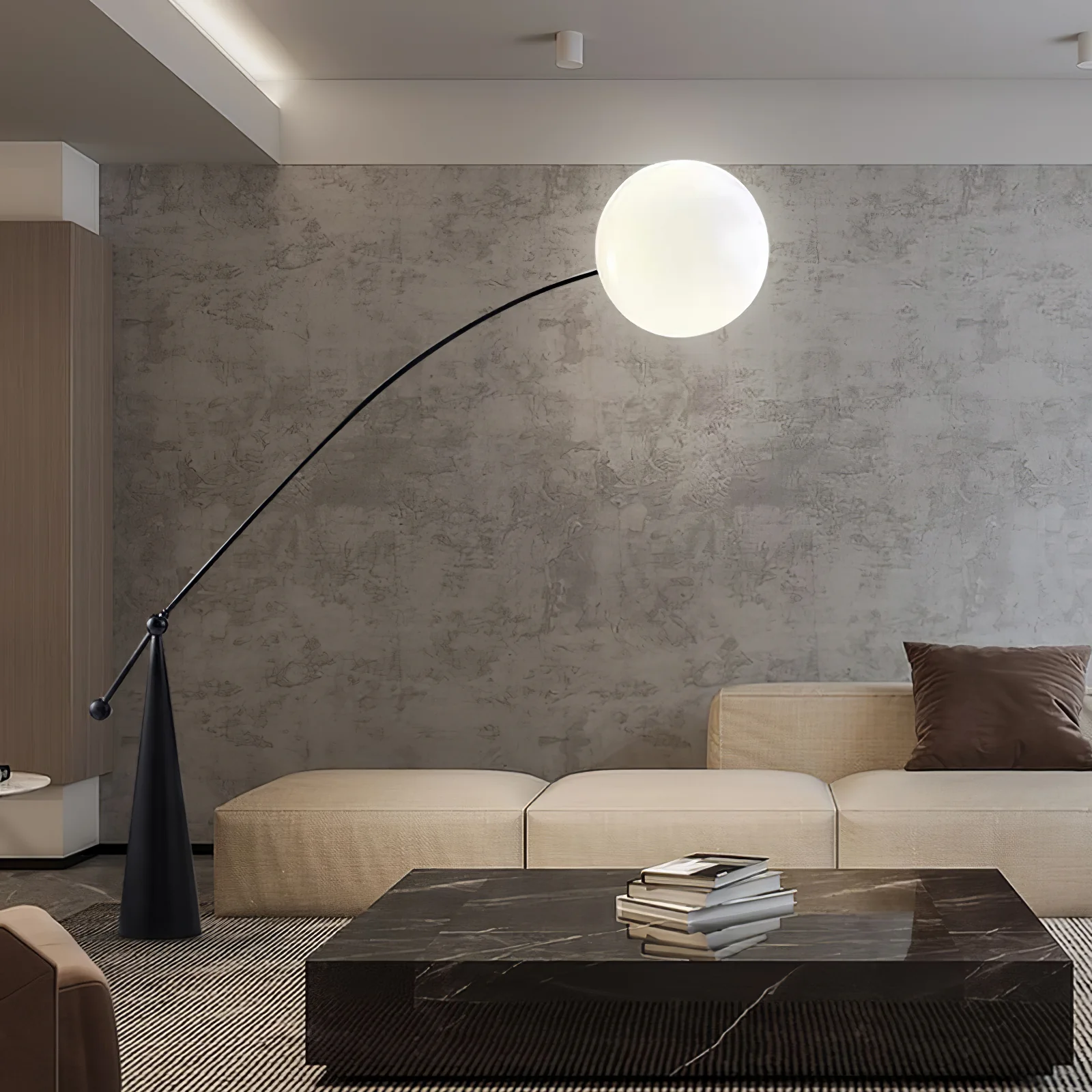 Opal Arc Floor Lamp - Image 59