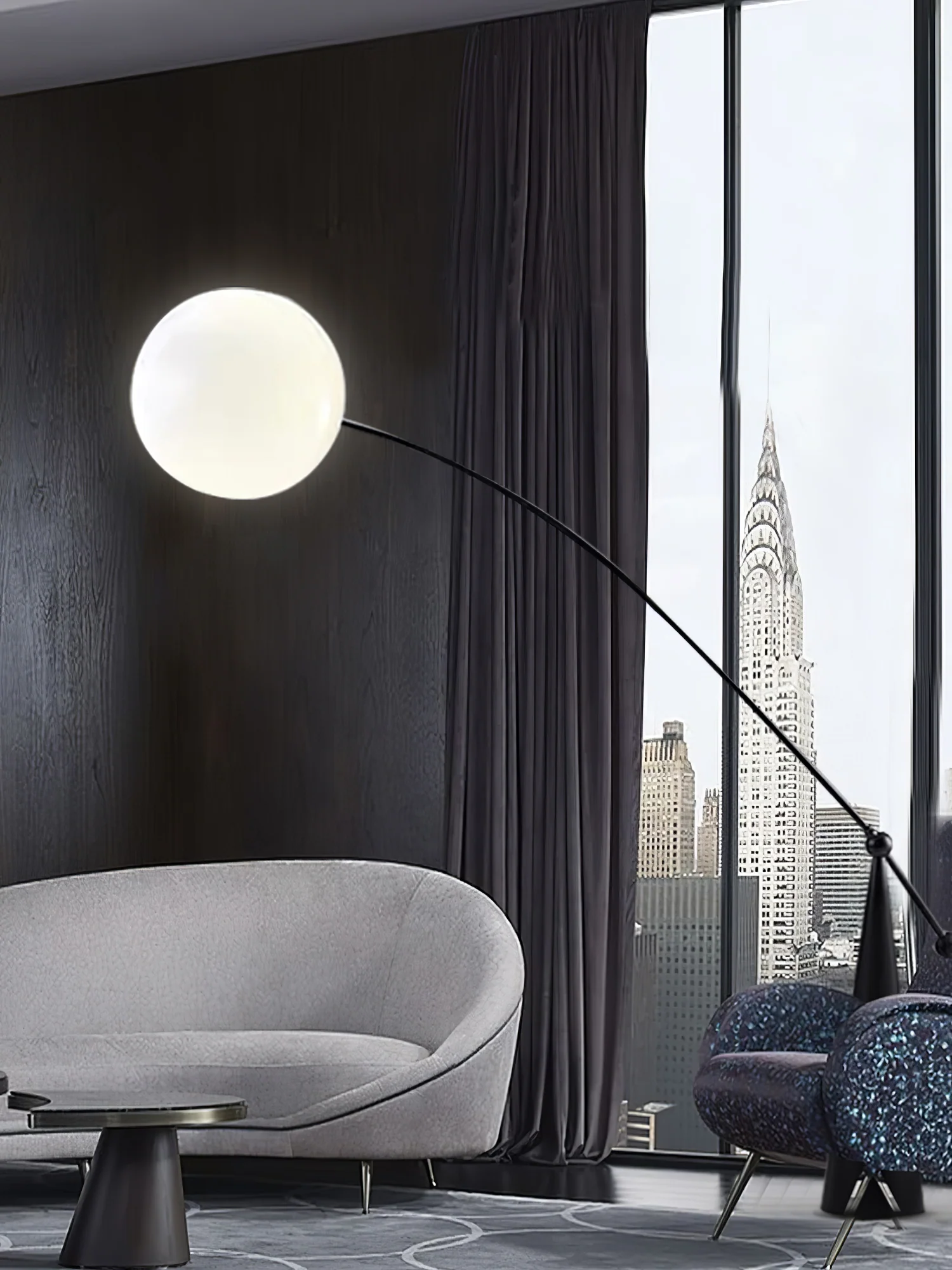 Opal Arc Floor Lamp - Image 65