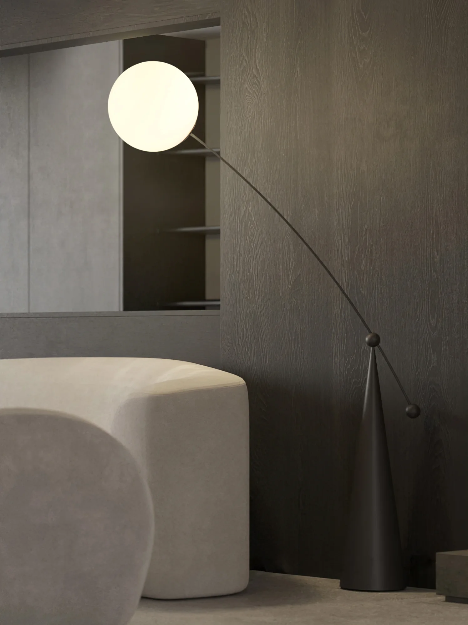 Opal Arc Floor Lamp - Image 70