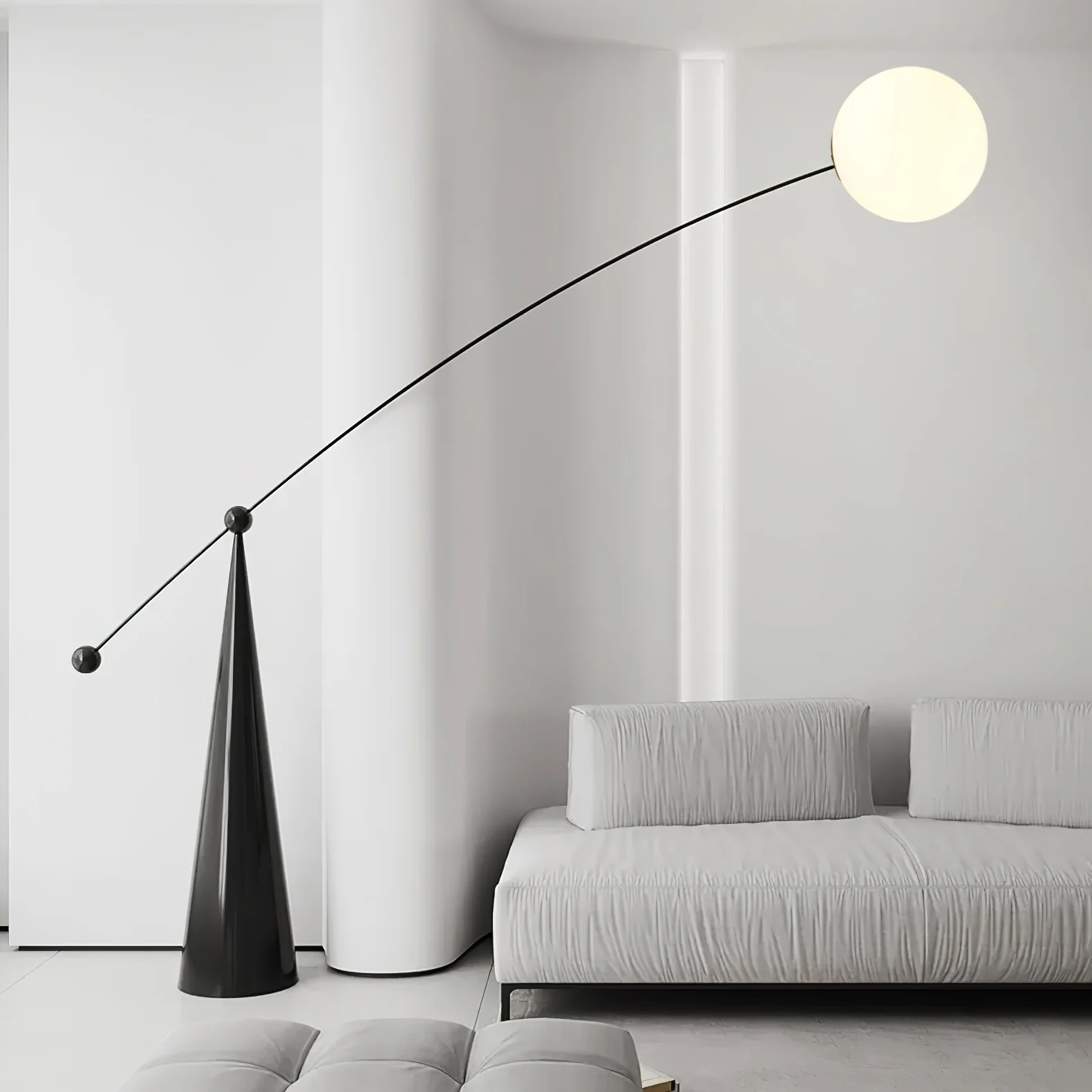 Opal Arc Floor Lamp - Image 73