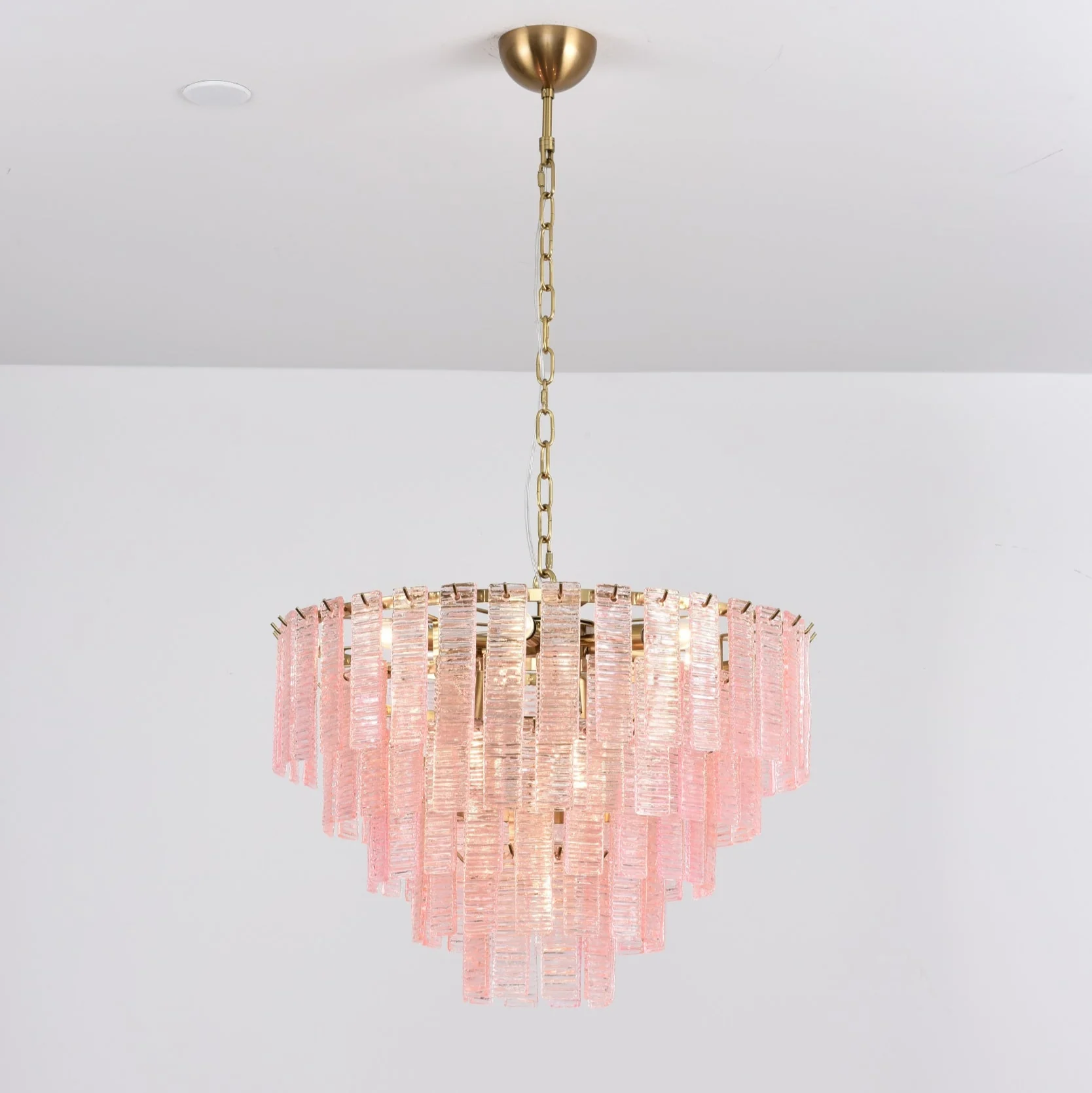 Opalora Pink Murano Chandelier - Image 55
