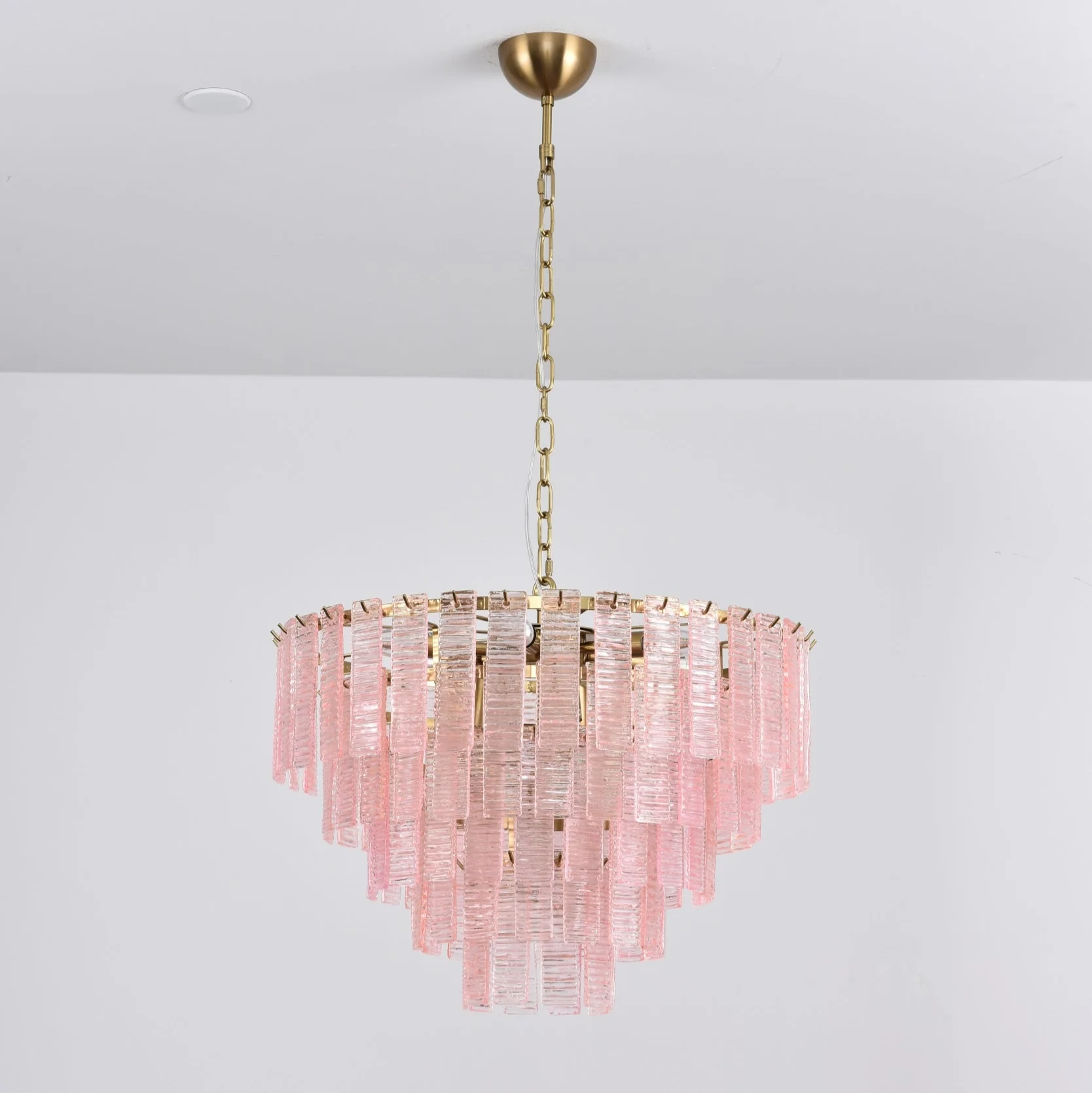 Opalora Pink Murano Chandelier - Image 57