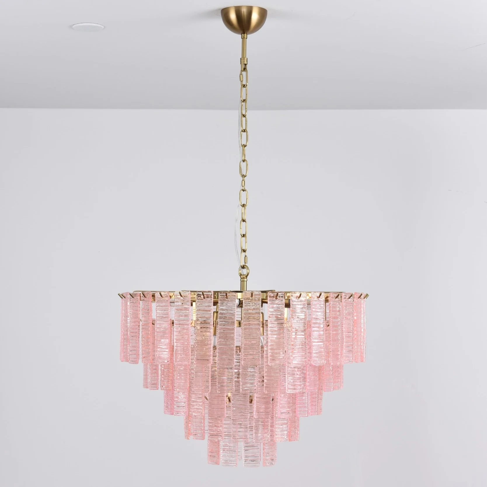 Opalora Pink Murano Chandelier - Image 58