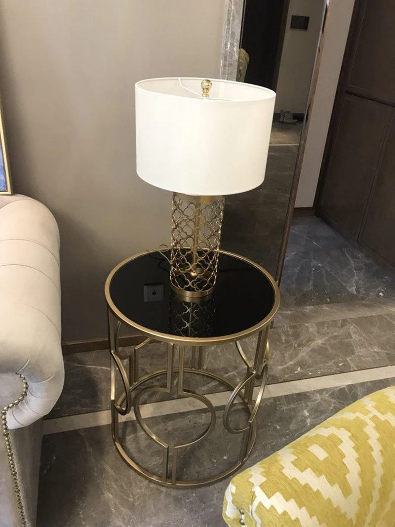 Openwork Metal Table Lamp - Image 21