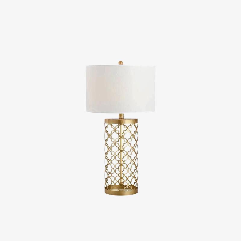 Openwork Metal Table Lamp - Image 4
