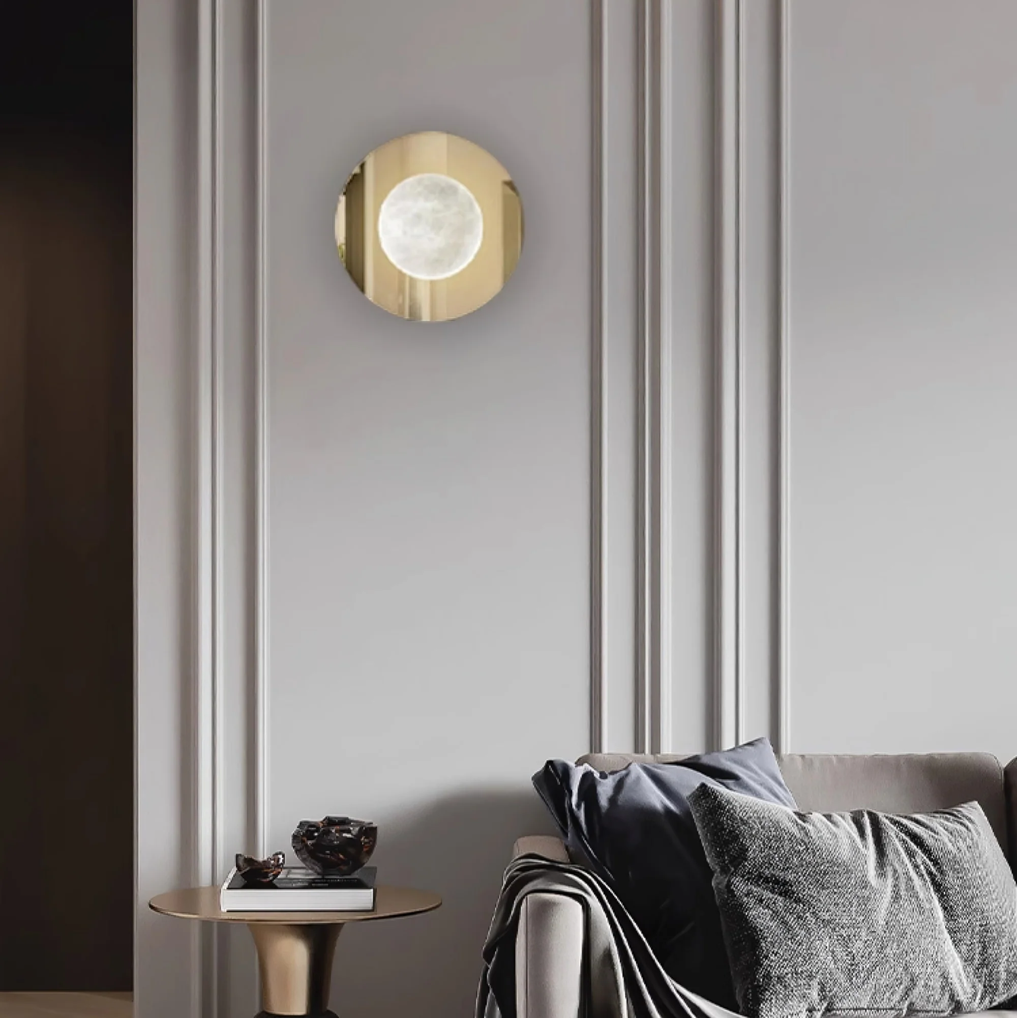 Ophela Alabaster Sconce - Image 16