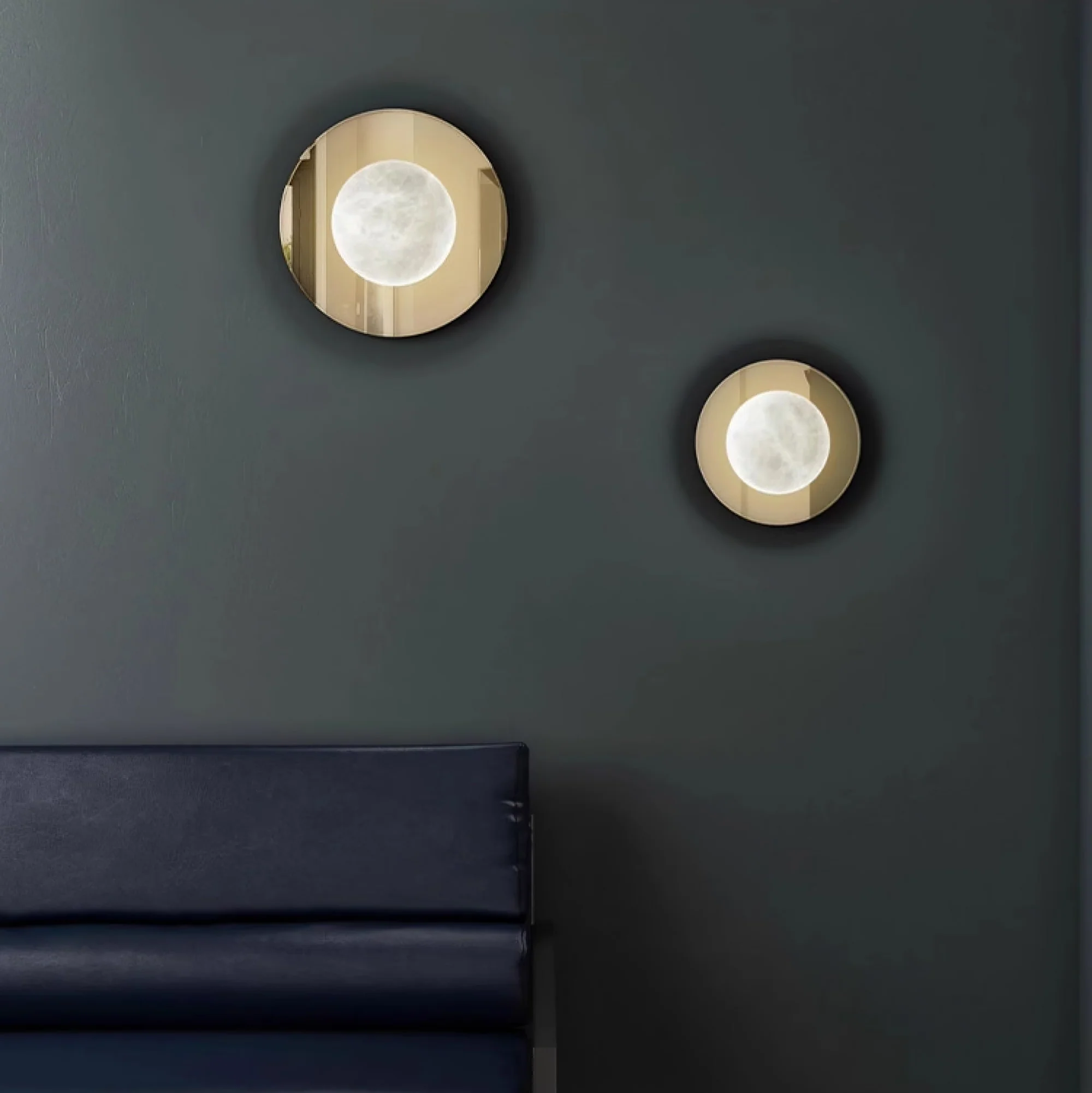 Ophela Alabaster Sconce - Image 2