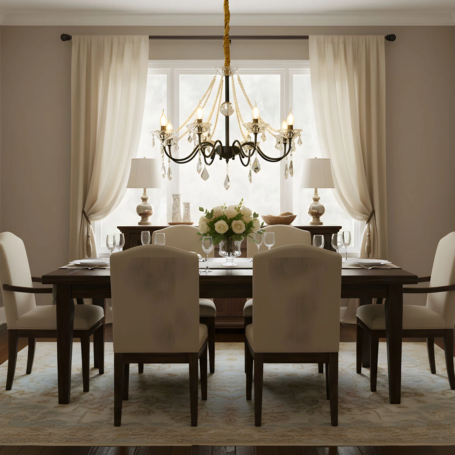 Opulence Crystal Chandelier - Image 4