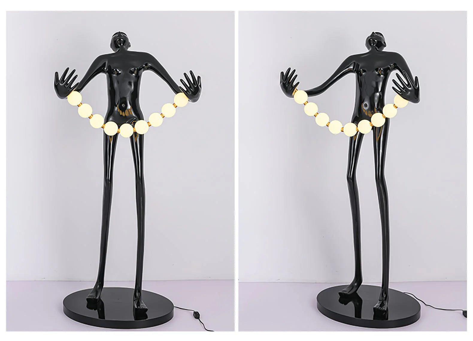 Orb Juggler Sculpture Floor Lamp - Image 12