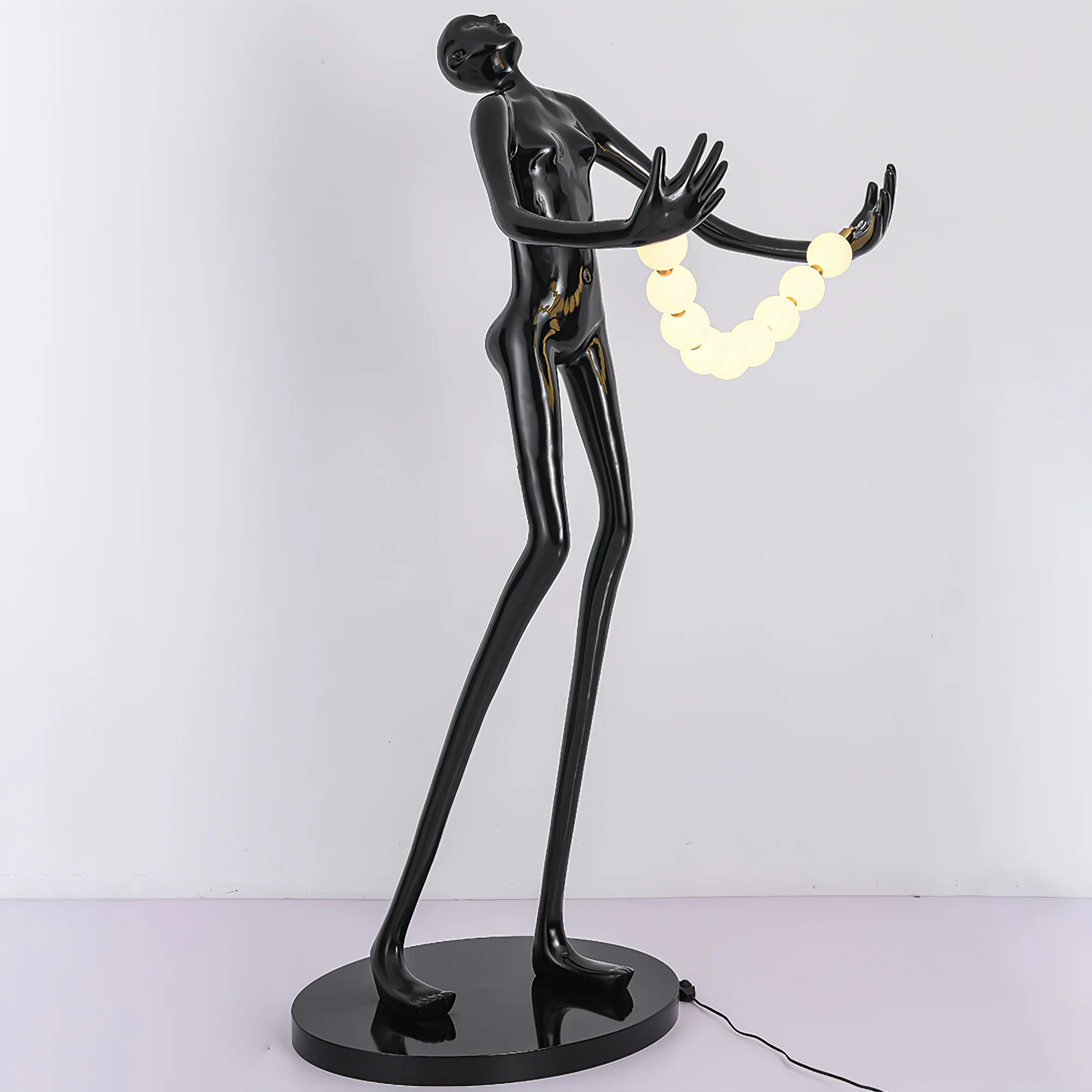 Orb Juggler Sculpture Floor Lamp - Image 16