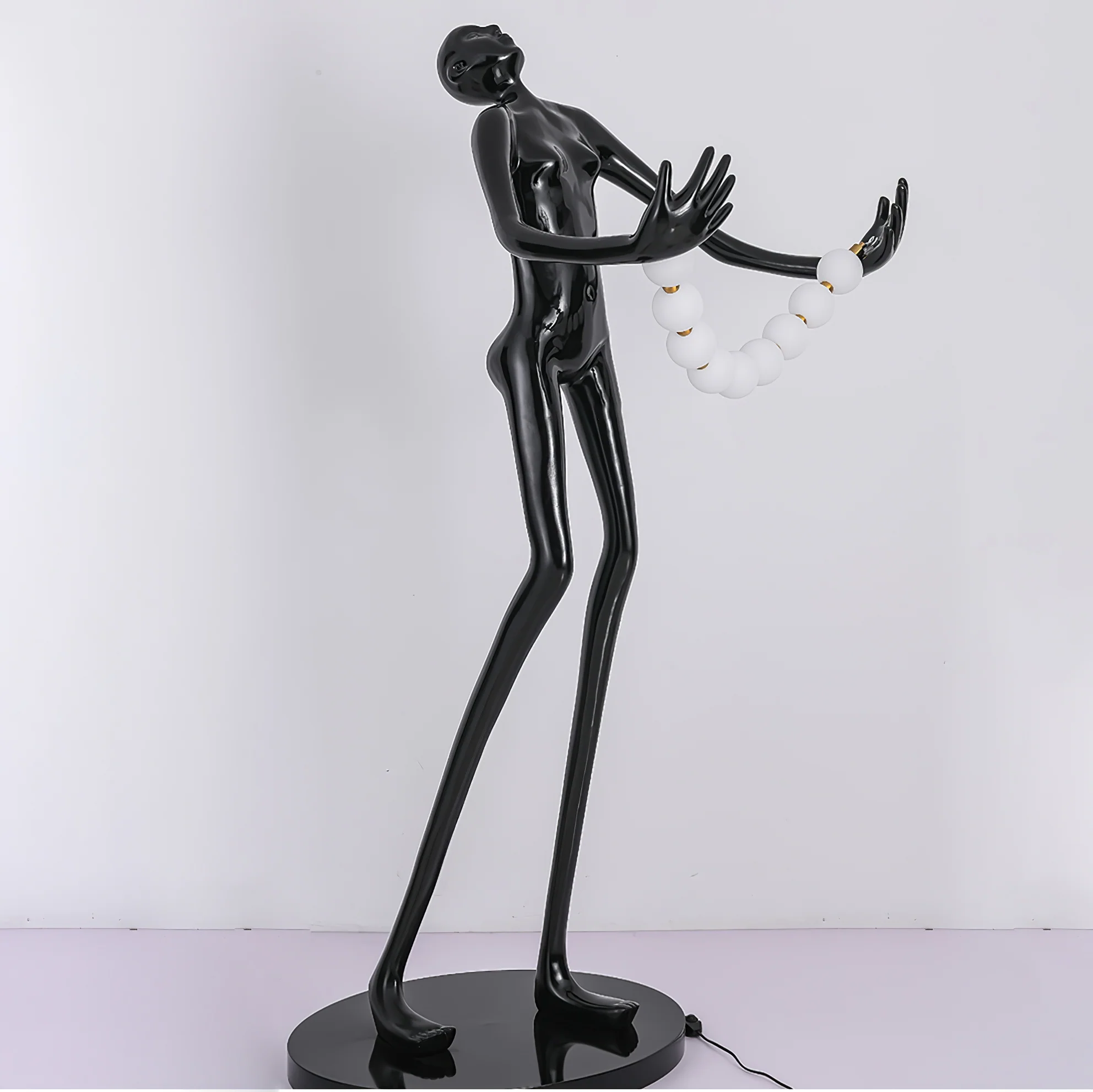 Orb Juggler Sculpture Floor Lamp - Image 17