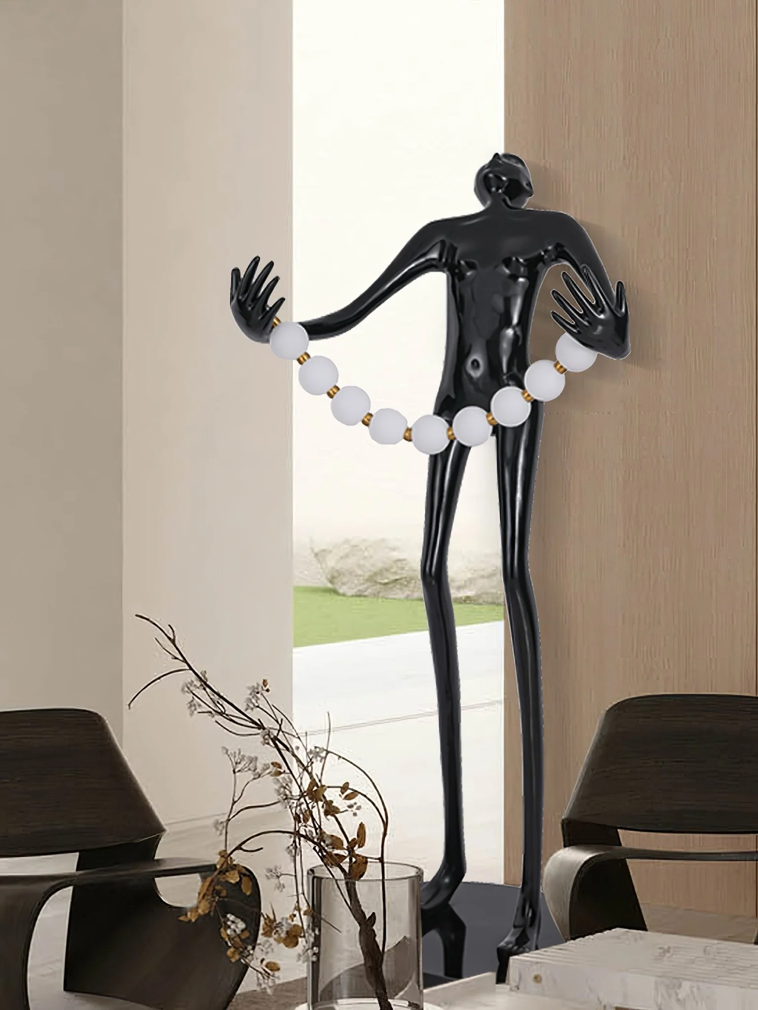 Orb Juggler Sculpture Floor Lamp - Image 8