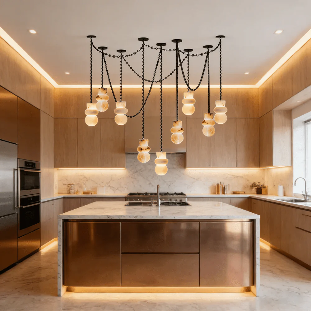 Orba Chain Chandelier - Image 2