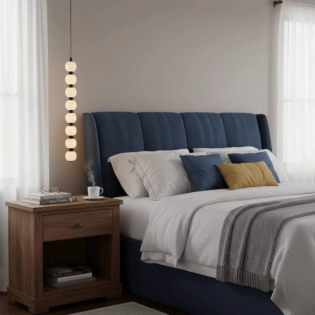Orbique Alabaster Pendant Lamp - Image 7
