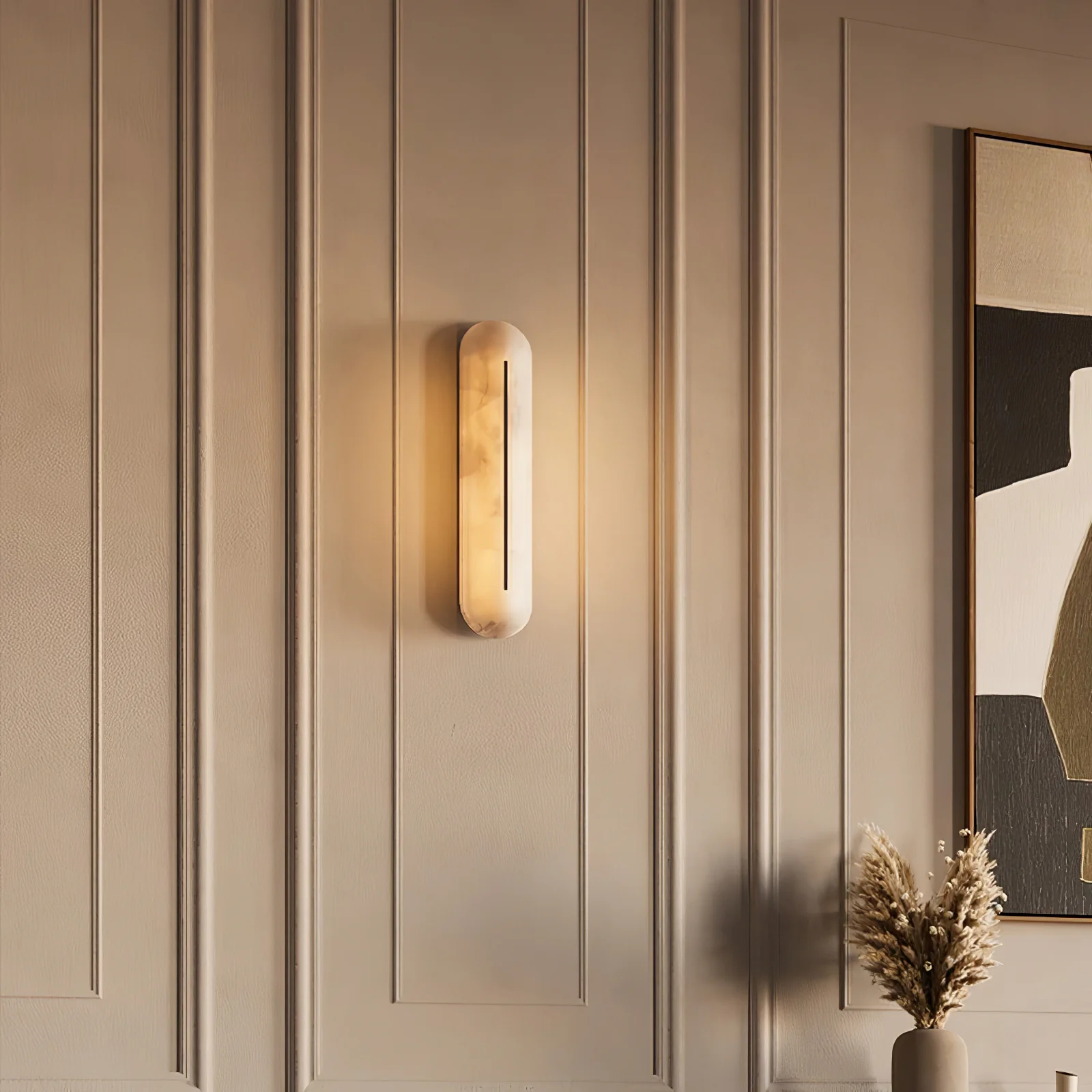 Orbison Alabaster Wall Lamp - Image 30