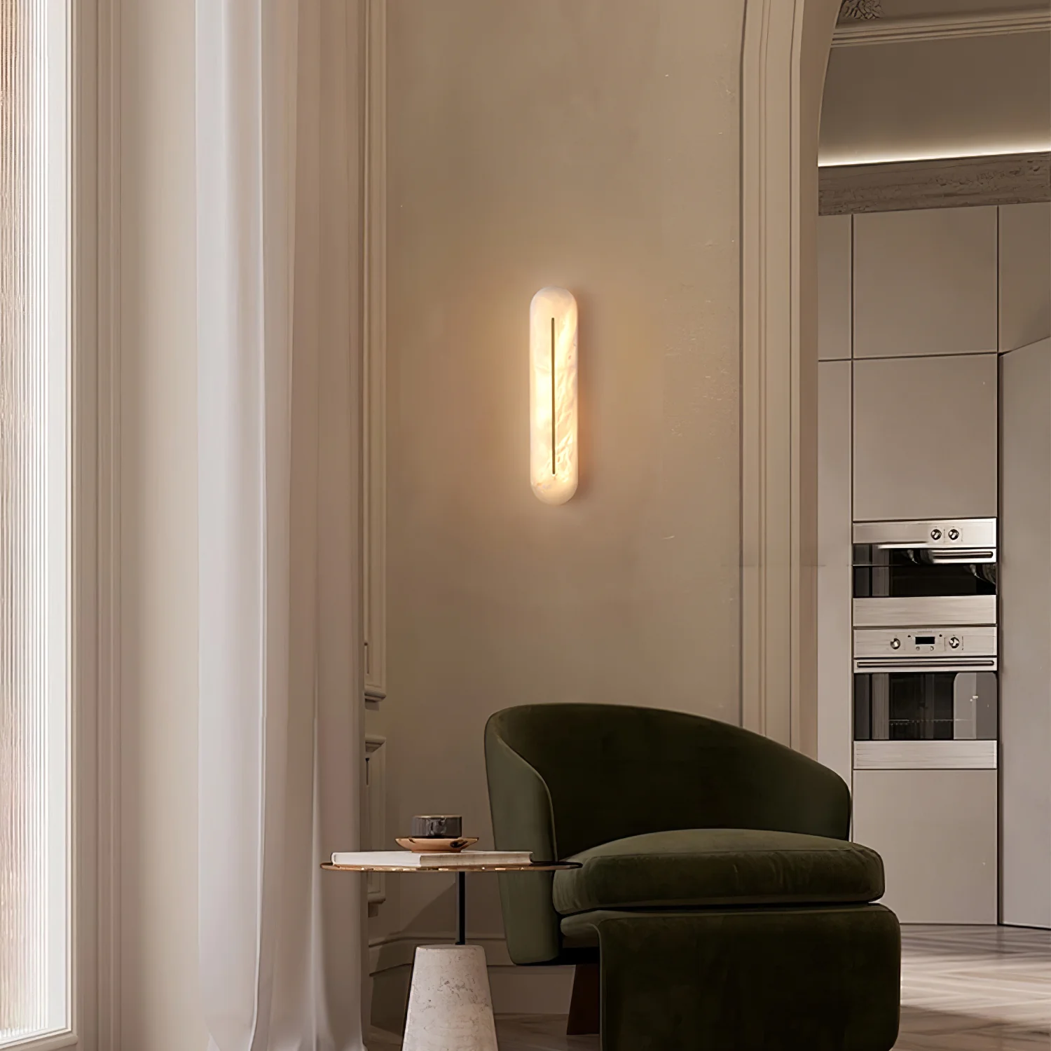 Orbison Alabaster Wall Lamp - Image 33