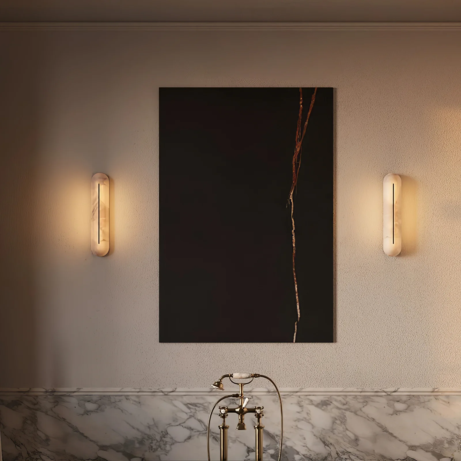 Orbison Alabaster Wall Lamp - Image 4