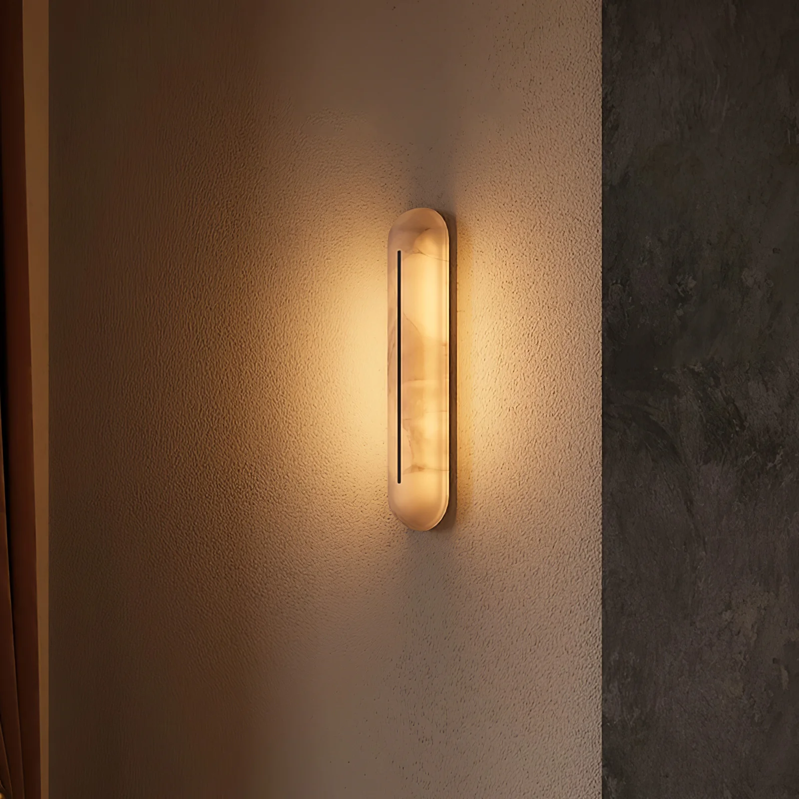 Orbison Alabaster Wall Lamp - Image 6