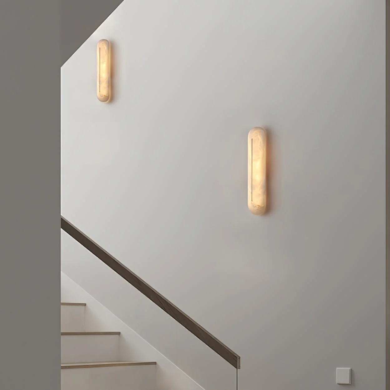 Orbison Alabaster Wall Lamp - Image 9