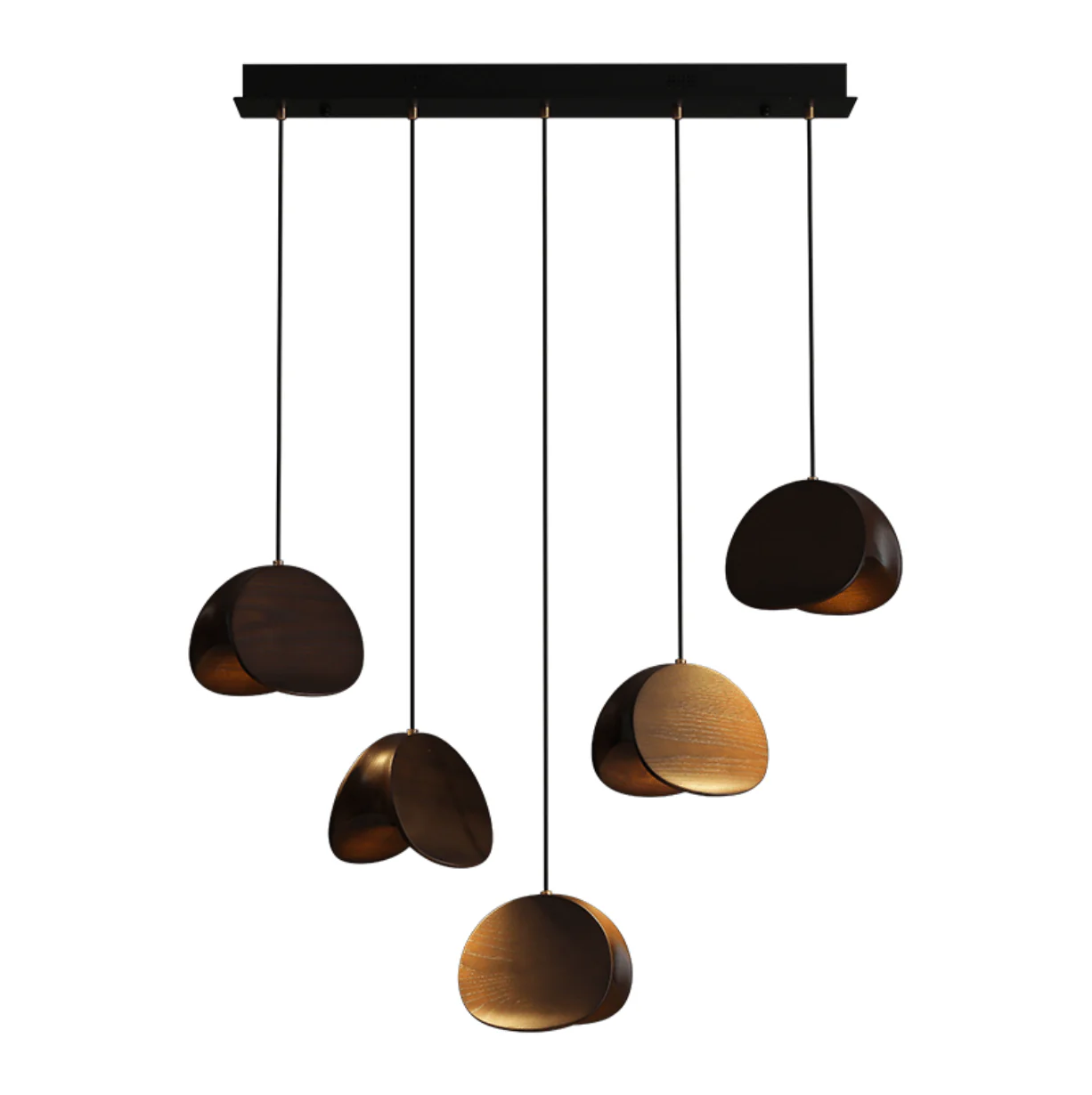Orbit Fold Wood Pendant Light - Image 41