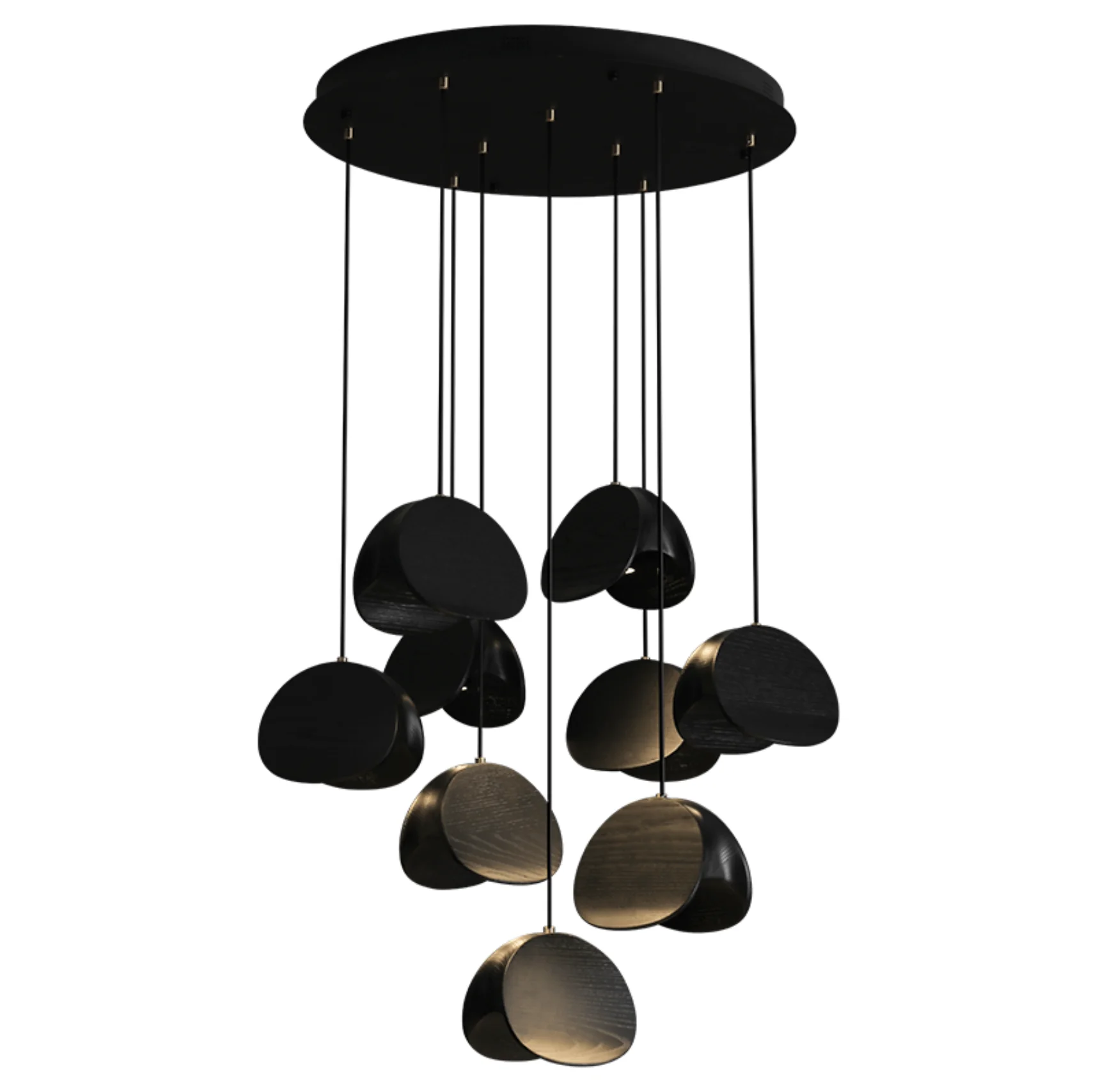 Orbit Fold Wood Pendant Light - Image 48