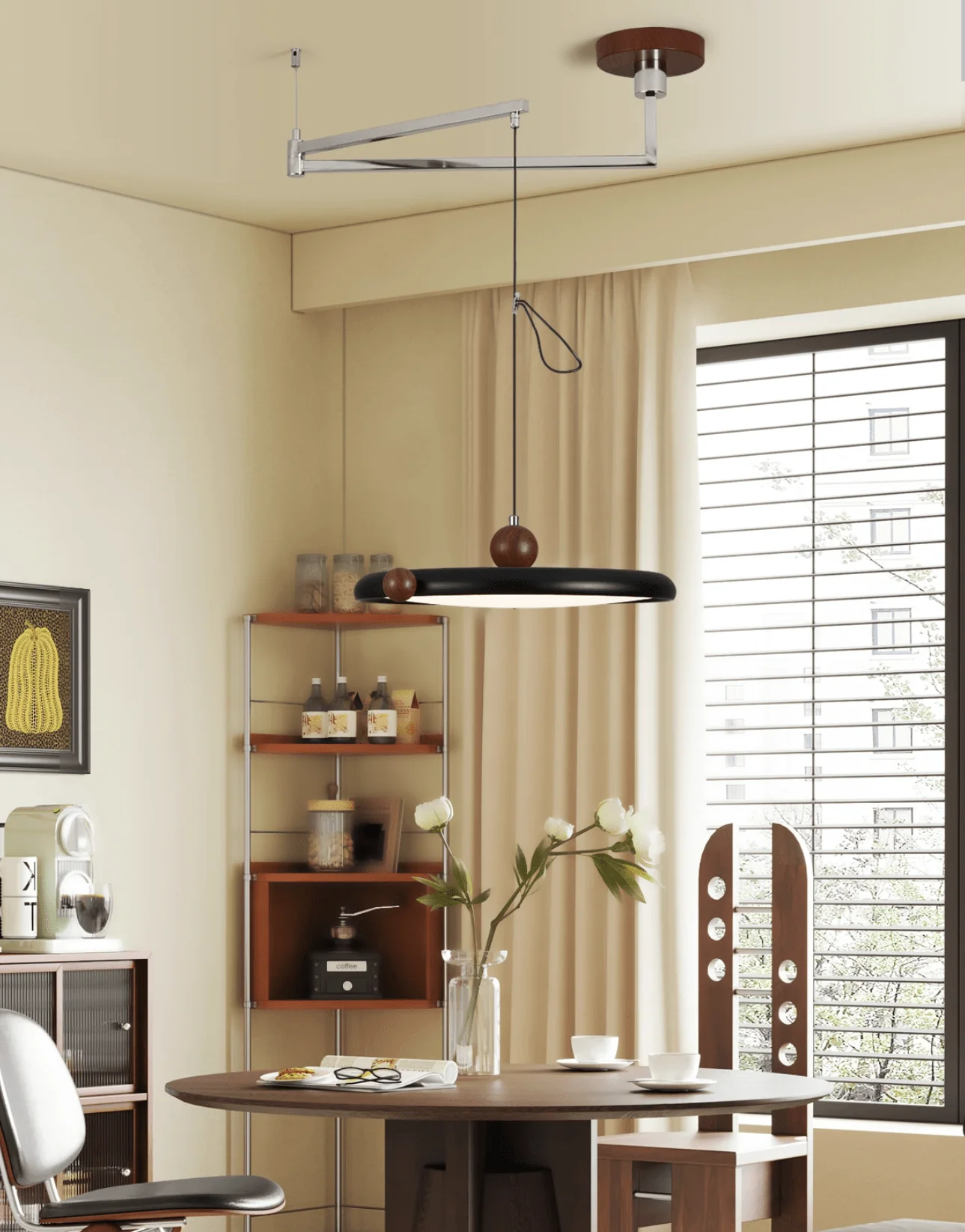 Orbit Line Swing Arm Pendant Lamp - Image 12