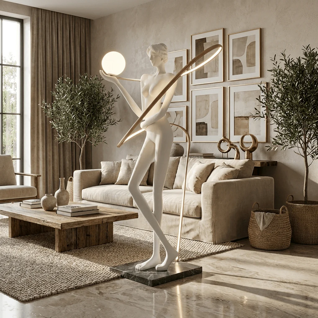 Orbit Muse Sculpture Lamp - Image 2