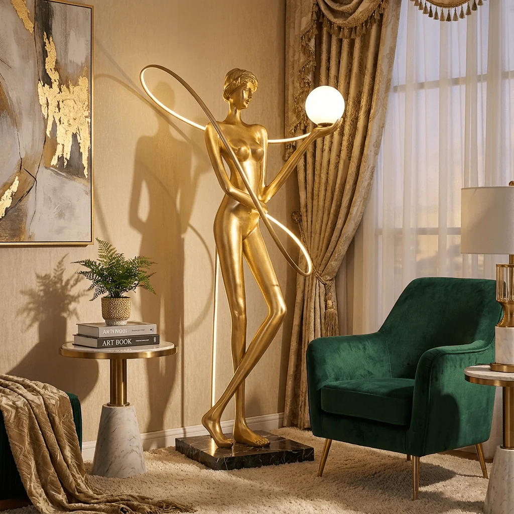 Orbit Muse Sculpture Lamp - Image 3