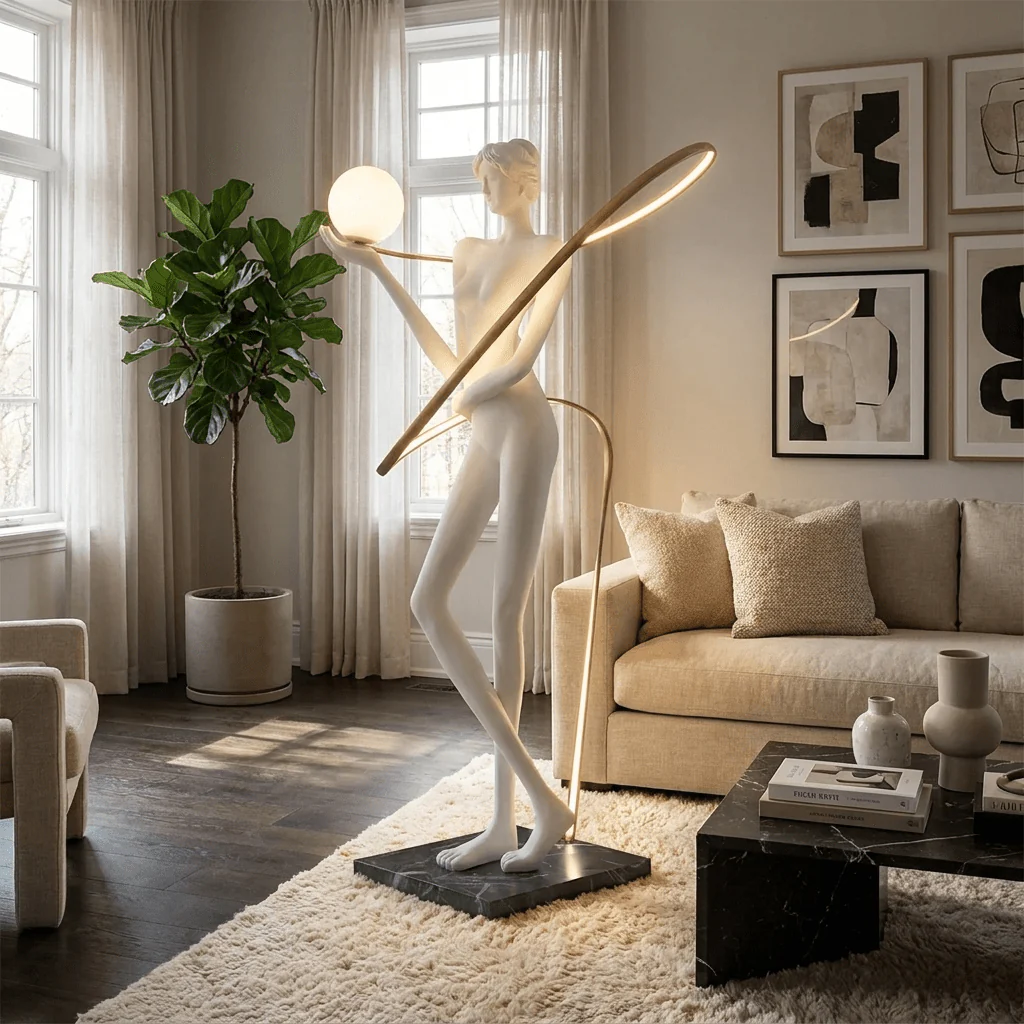 Orbit Muse Sculpture Lamp - Image 8