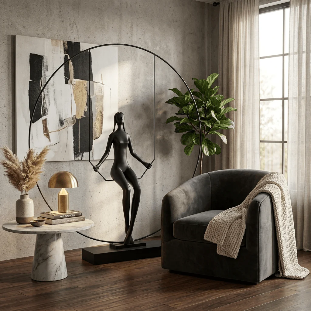 Orbit Swing Sculpture - Image 2
