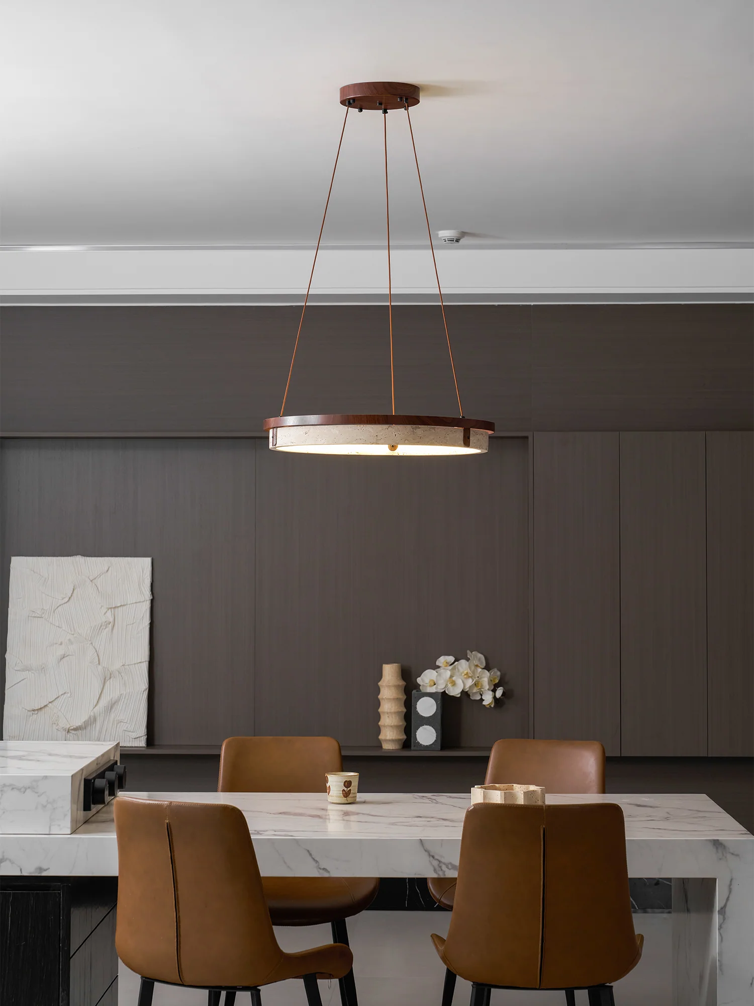 Orbit Travertine Pendant Light - Image 12