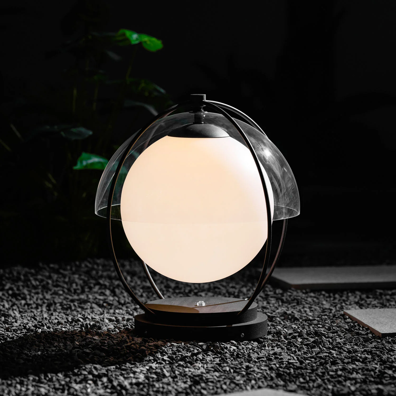 Orbital Globe Outdoor Table Lamp - Image 11