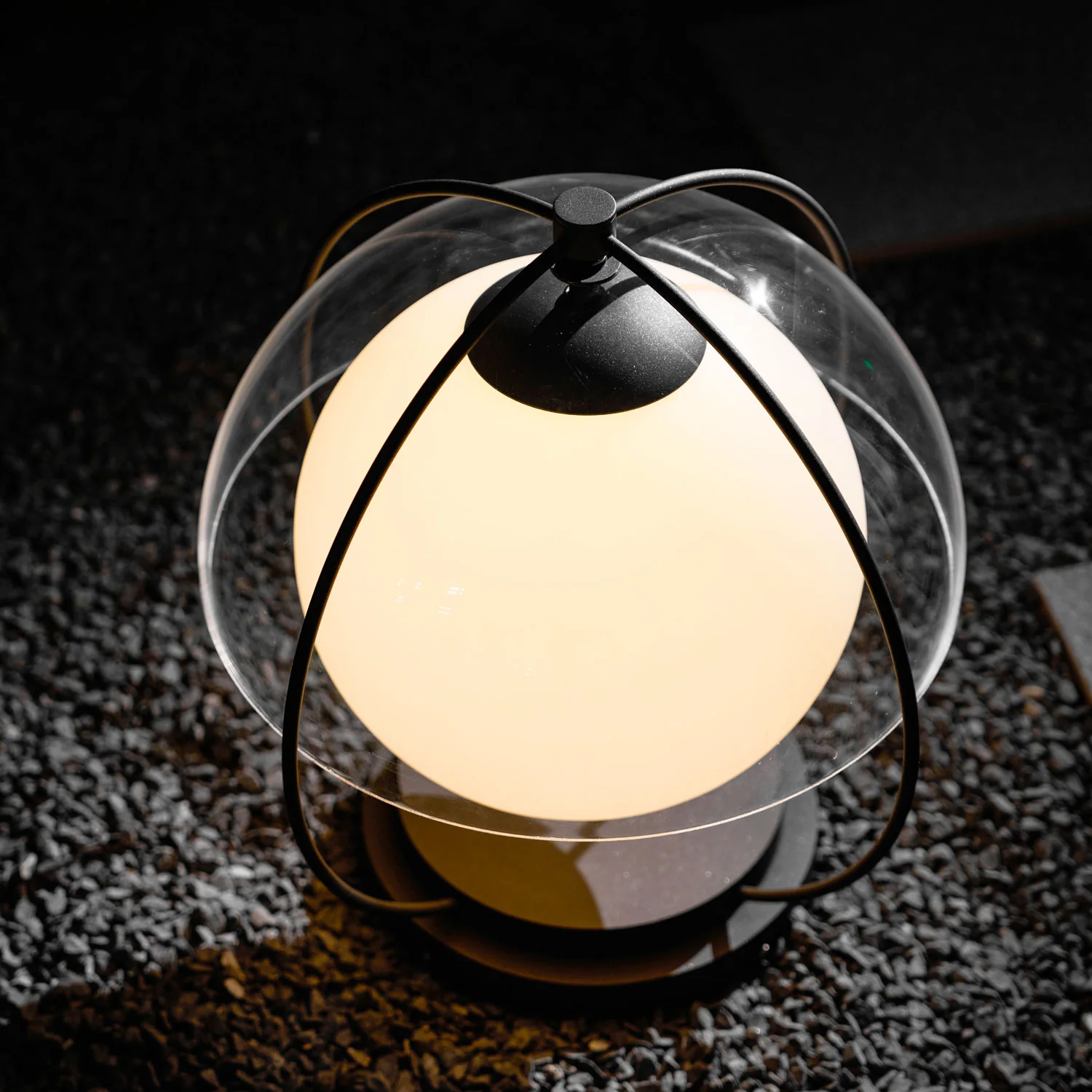 Orbital Globe Outdoor Table Lamp - Image 3