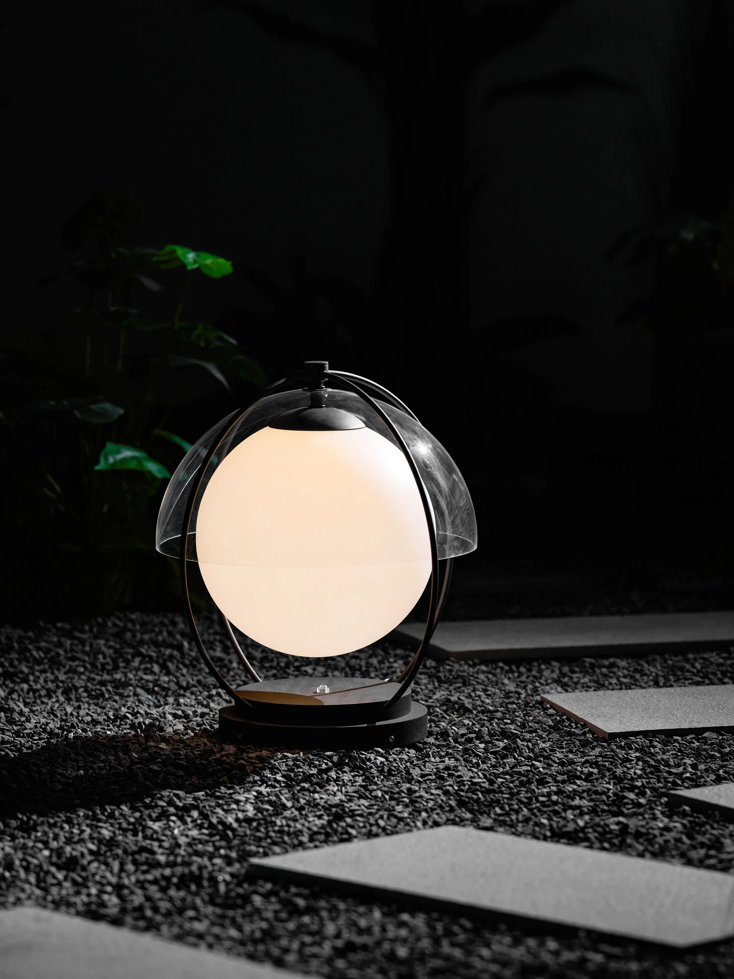 Orbital Globe Outdoor Table Lamp - Image 9