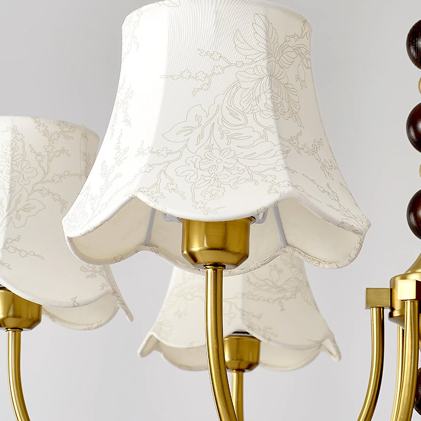 Orchid Fabric Chandelier - Image 11