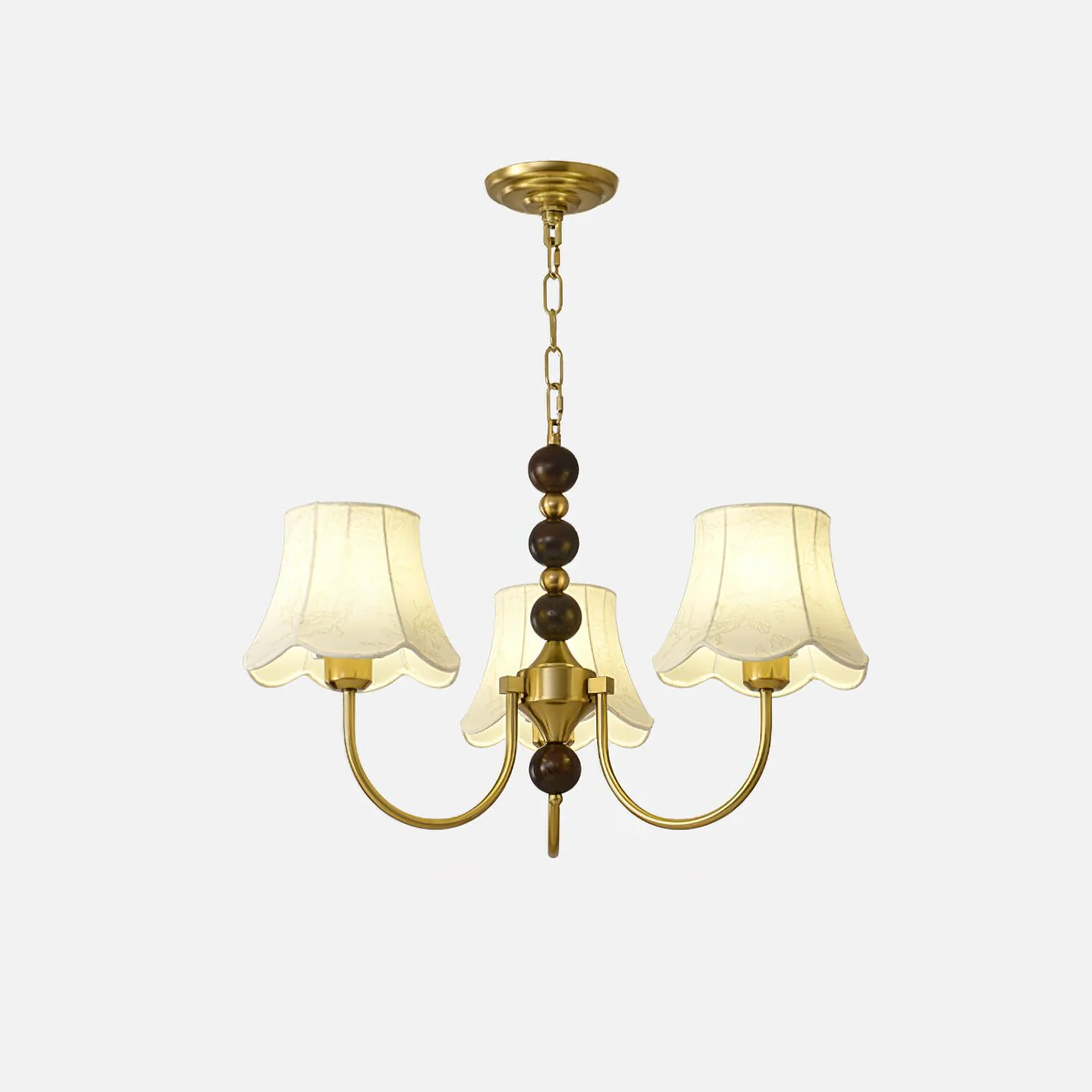 Orchid Fabric Chandelier - Image 17