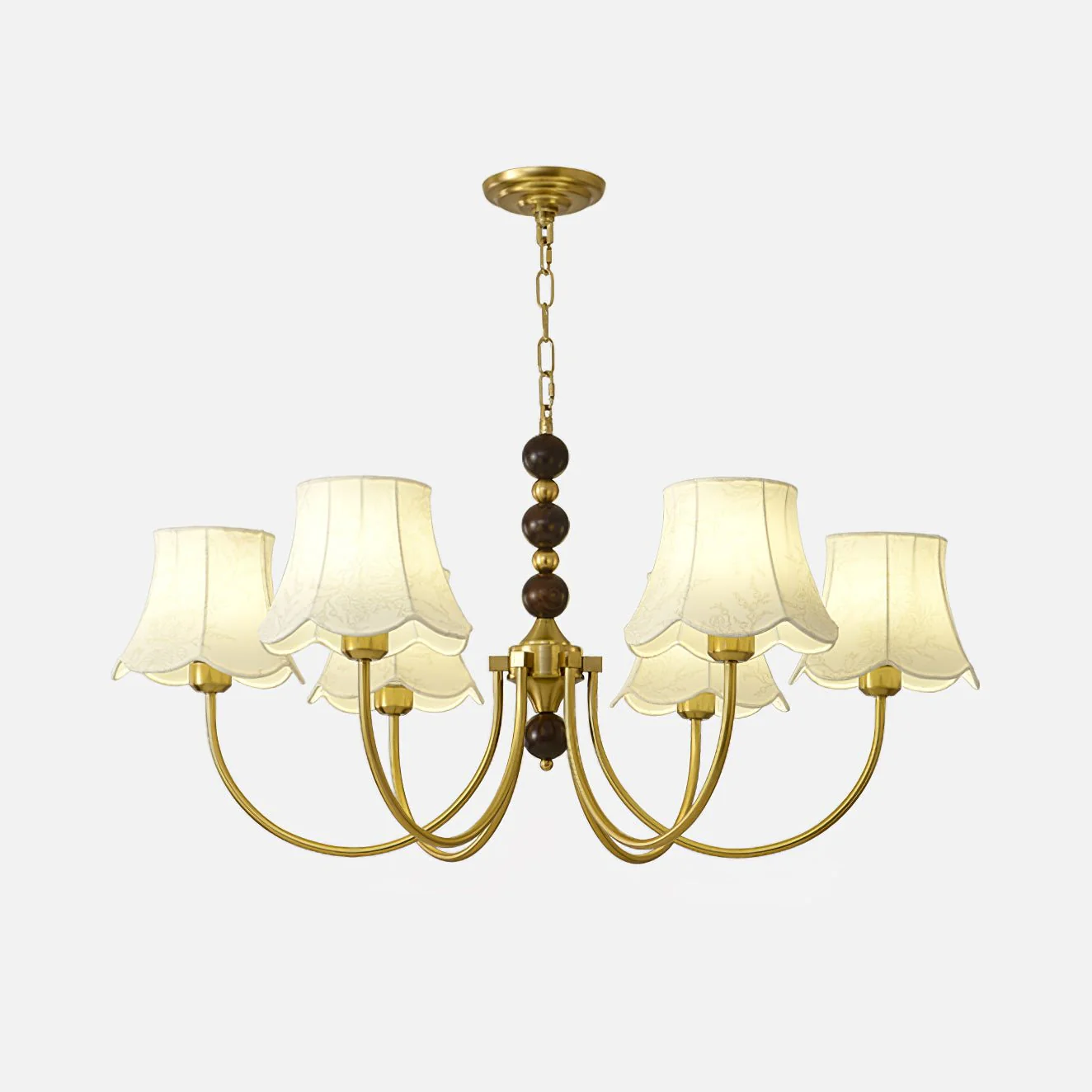 Orchid Fabric Chandelier - Image 19