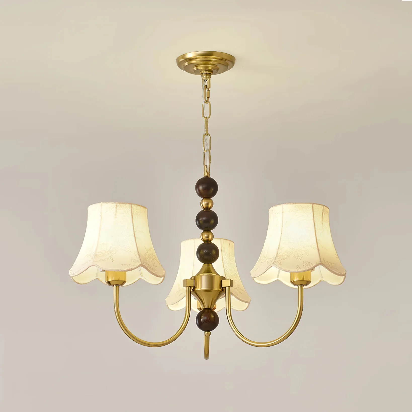 Orchid Fabric Chandelier - Image 21